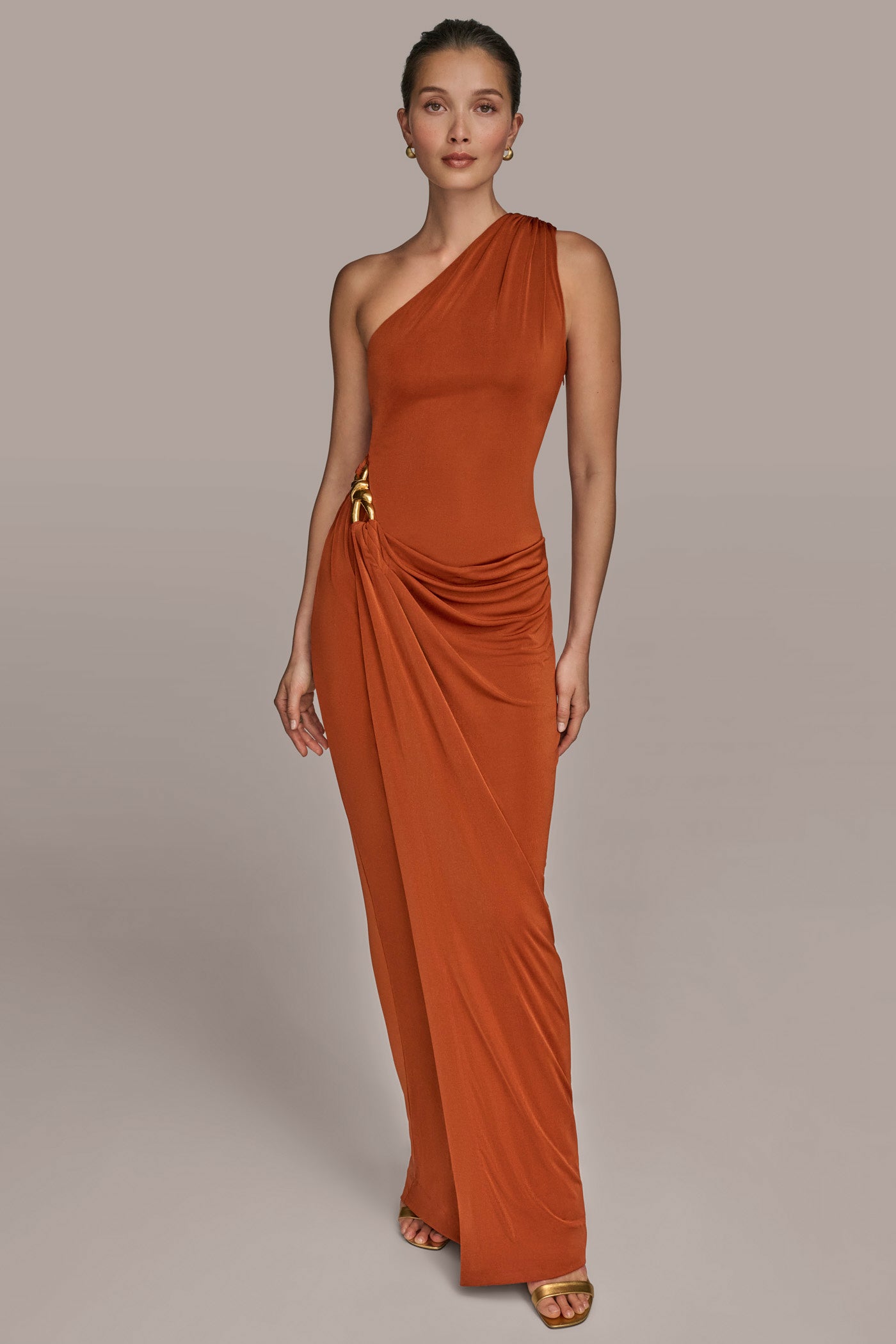 ONE SHOULDER EMBELLISHED GOWN | View 2 | Formal & Black Tie ONE SHOULDER EMBELLISHED GOWN | View 2 | Formal & Black Tie