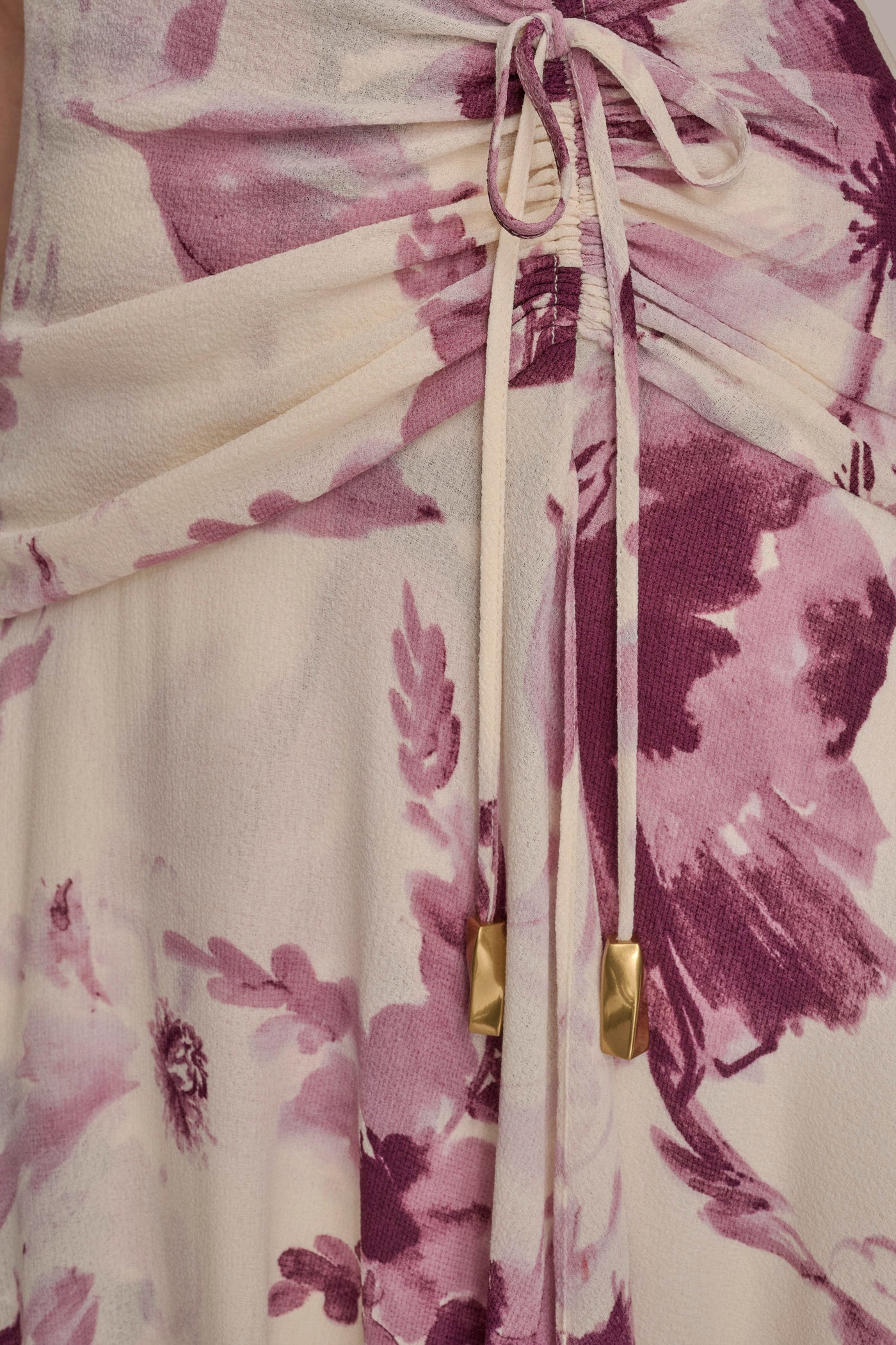 WRAP EFFECT FLORAL MIDI DRESS VIEW 6 WRAP EFFECT FLORAL MIDI DRESS VIEW 6