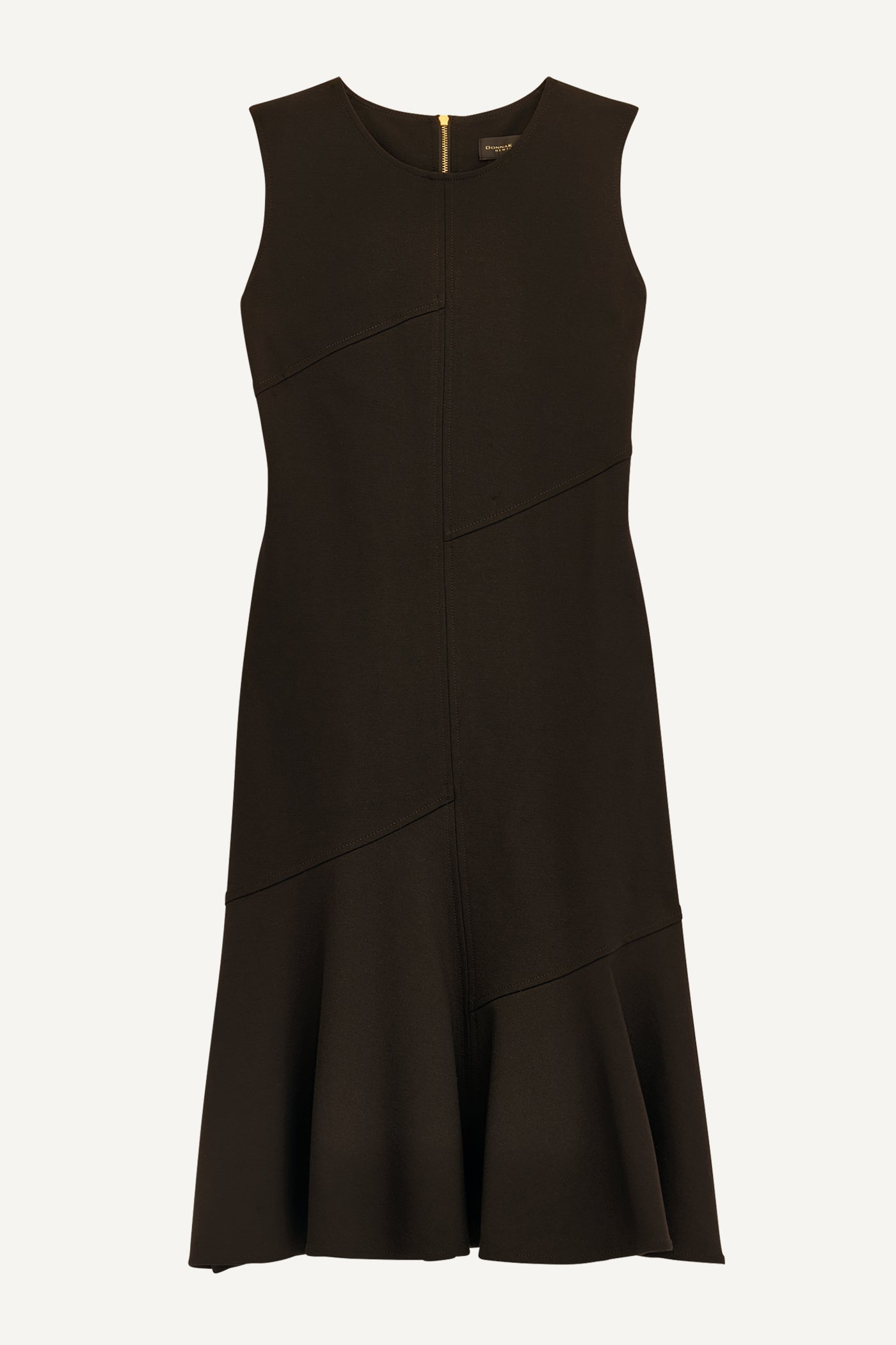 A LINE DRESS WITH FLOUNCE VIEW 4 | Black Dresses A LINE DRESS WITH FLOUNCE VIEW 4 | Black Dresses