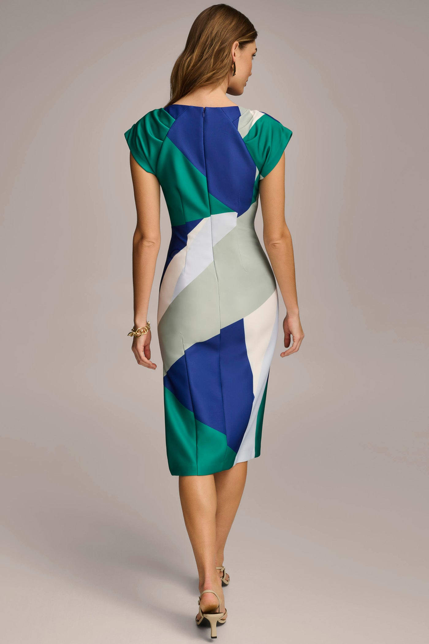SHEATH COLORBLOCK DRESS | View 2 | Included in discounts SHEATH COLORBLOCK DRESS | View 2 | Included in discounts