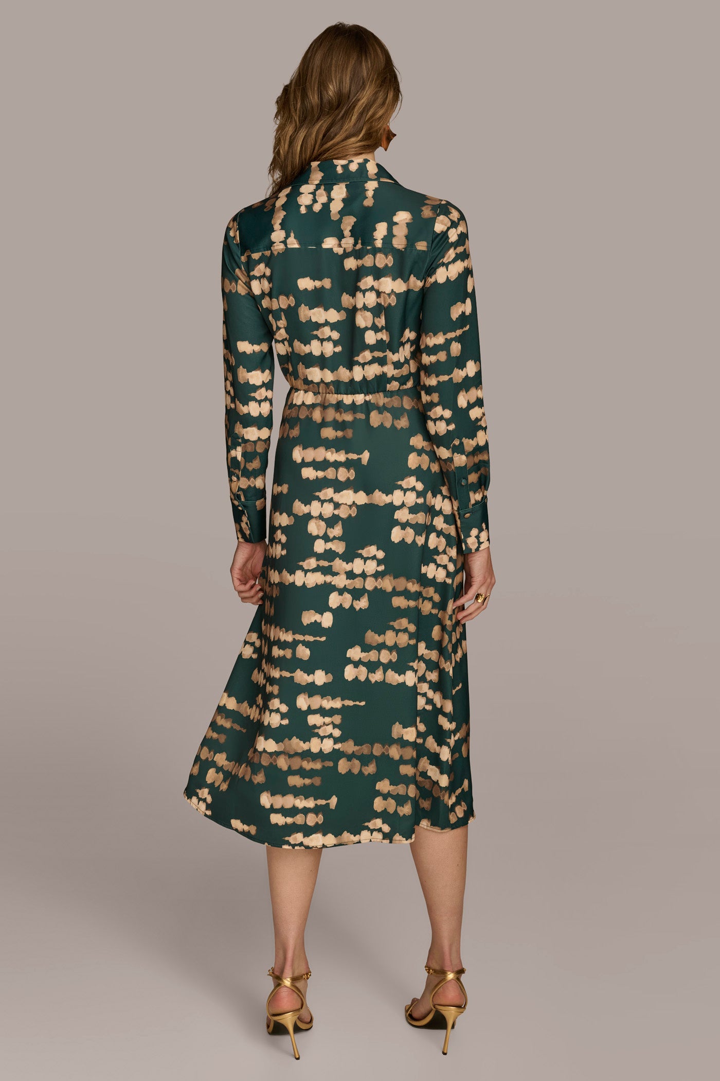 SATIN MIDI SHIRT DRESS | View 2 | Last Chance SATIN MIDI SHIRT DRESS | View 2 | Last Chance