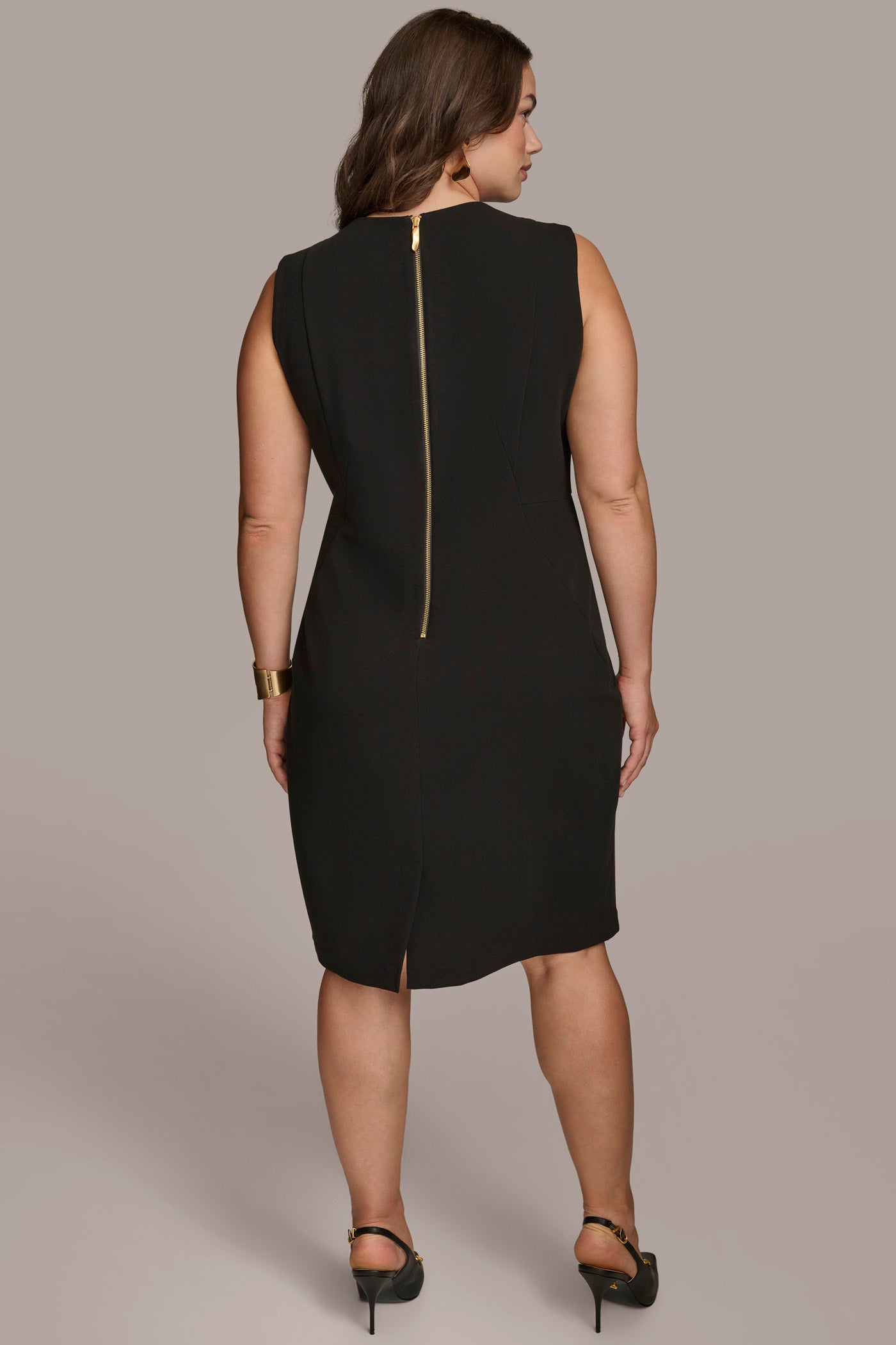 CREPE SHEATH DRESS VIEW 7 | Last Chance CREPE SHEATH DRESS VIEW 7 | Last Chance