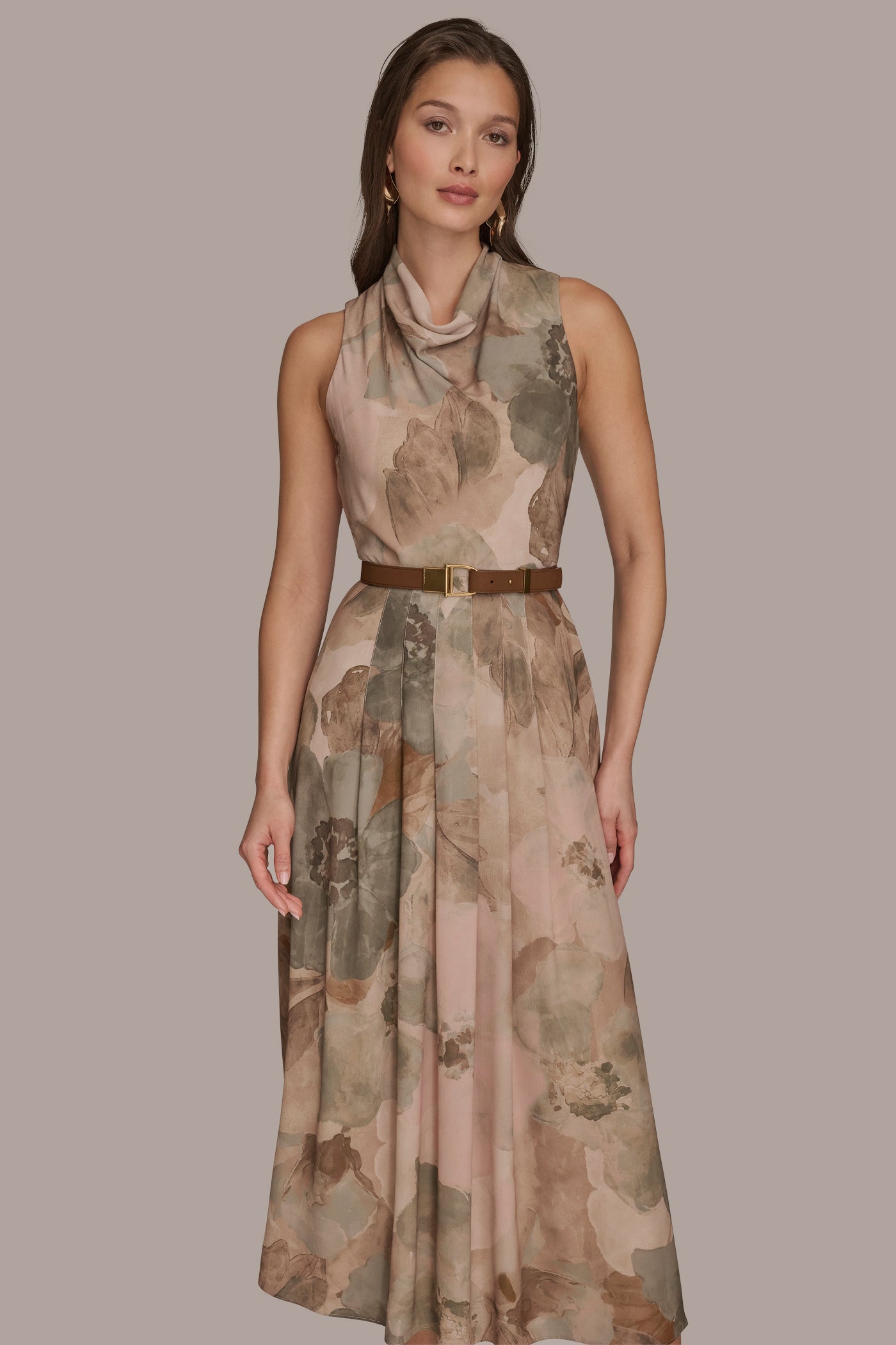BELTED FLORAL MAXI DRESS VIEW 4 | Essential Dresses BELTED FLORAL MAXI DRESS VIEW 4 | Essential Dresses