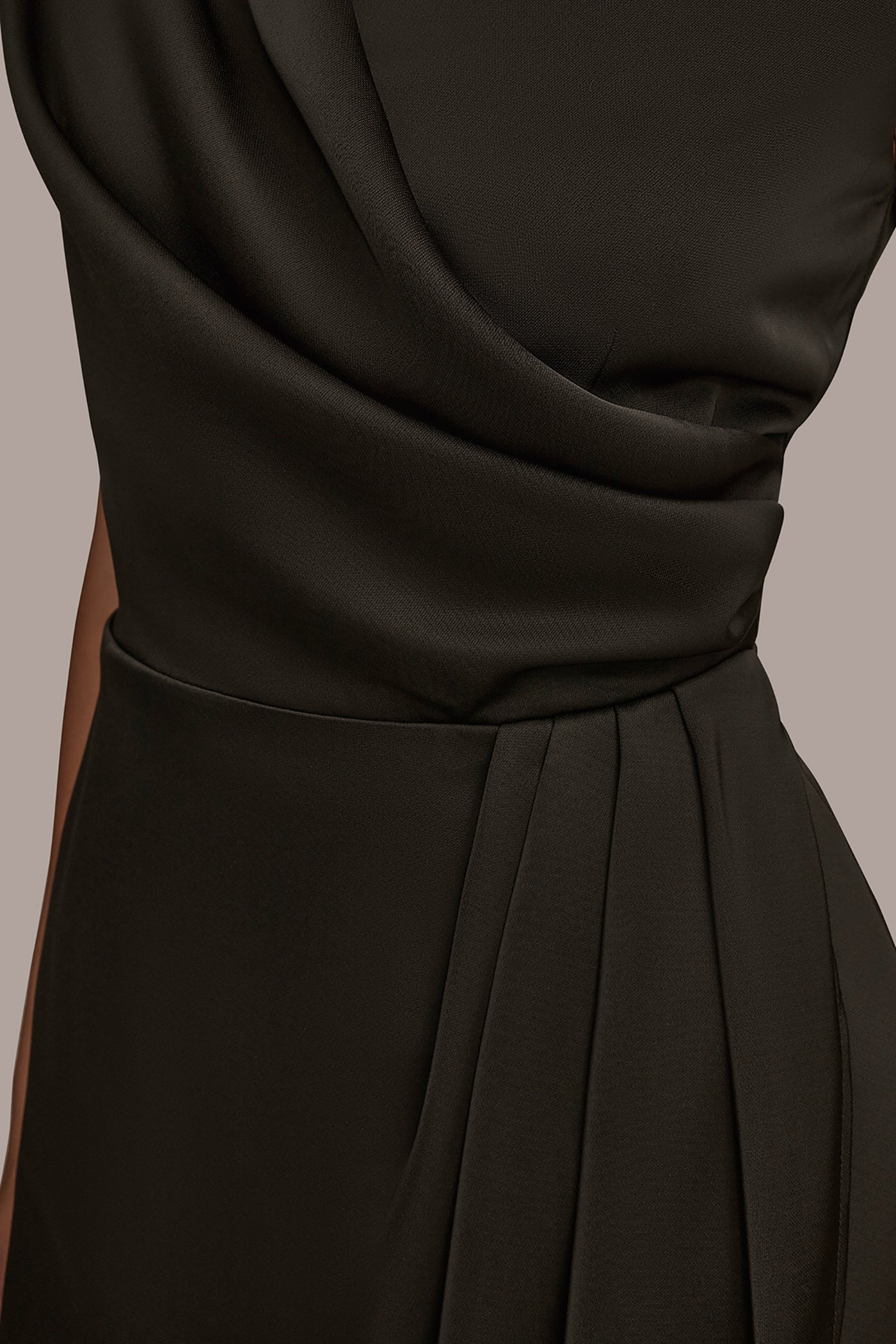 ASYMMETRIC CAPE-DETAIL WRAP-EFFECT MIDI DRESS VIEW 7 | Cocktail & Party ASYMMETRIC CAPE-DETAIL WRAP-EFFECT MIDI DRESS VIEW 7 | Cocktail & Party