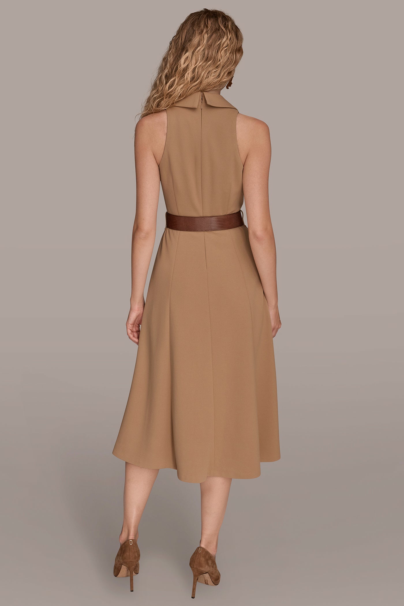 BELTED WRAP-EFFECT MIDI BLAZER DRESS | View 2 | Dresses & Jumpsuits BELTED WRAP-EFFECT MIDI BLAZER DRESS | View 2 | Dresses & Jumpsuits