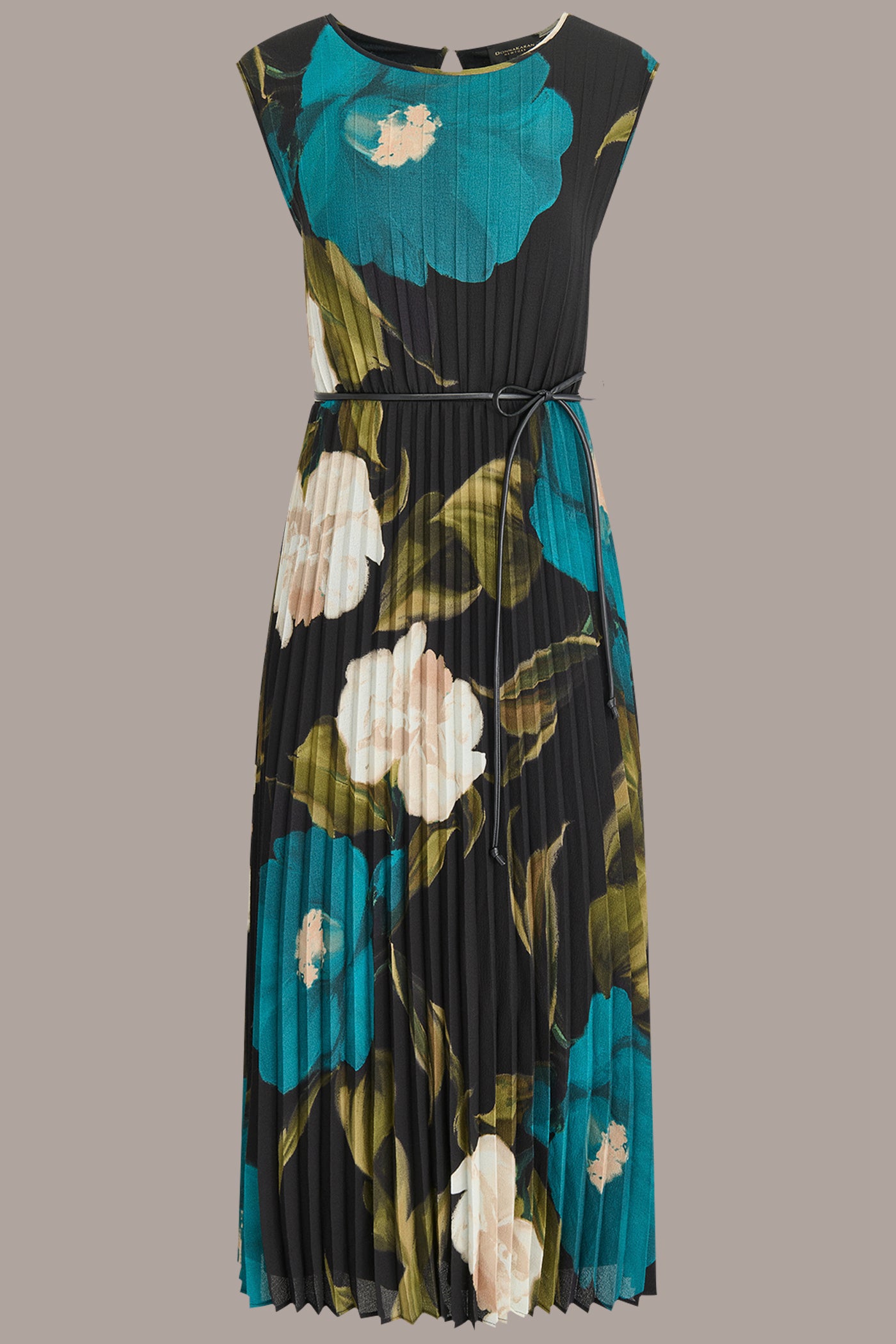 BELTED FLORAL PLEATED MAXI DRESS VIEW 8 | Clothing BELTED FLORAL PLEATED MAXI DRESS VIEW 8 | Clothing