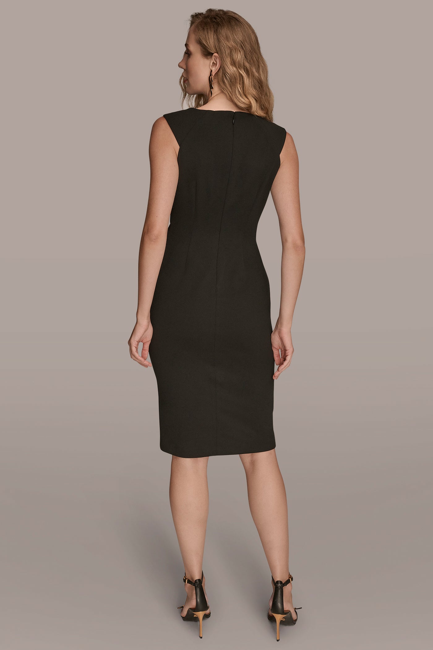 ASYMMETRIC SHEATH DRESS | View 2 | Black Dresses ASYMMETRIC SHEATH DRESS | View 2 | Black Dresses