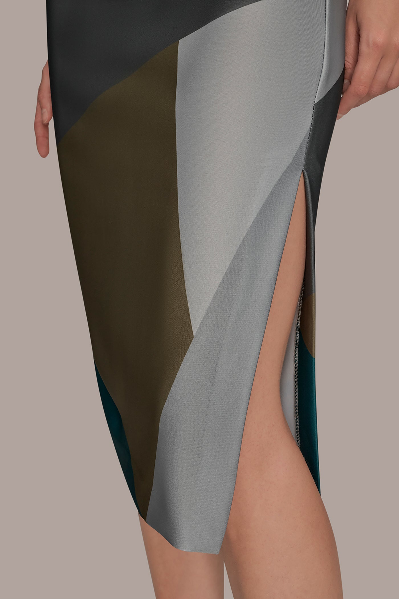 COLOR-BLOCK MIDI SHEATH DRESS VIEW 6 COLOR-BLOCK MIDI SHEATH DRESS VIEW 6