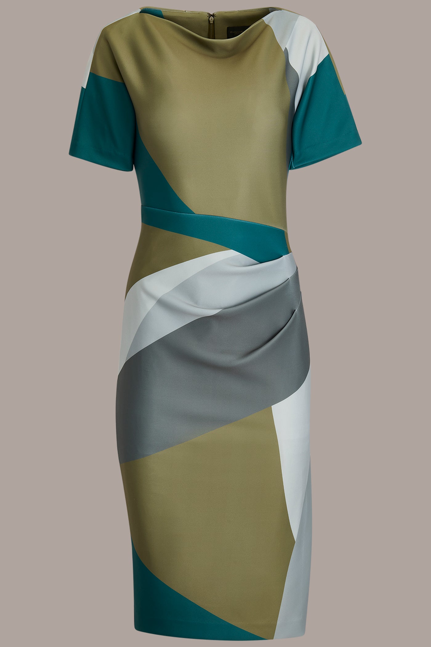 COLOR-BLOCK MIDI SHEATH DRESS VIEW 8 COLOR-BLOCK MIDI SHEATH DRESS VIEW 8