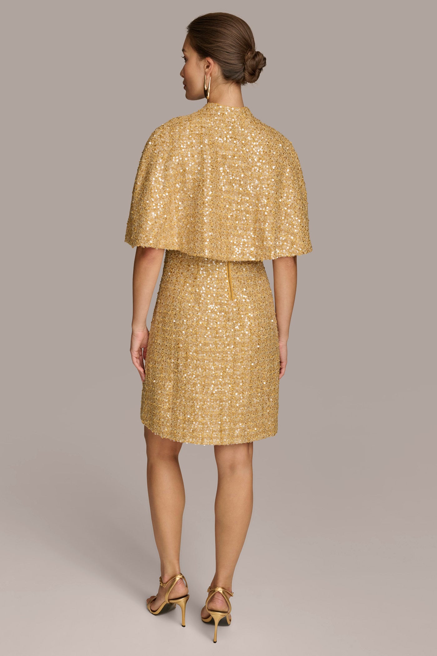TWO PIECE SEQUIN DRESS AND SHRUG | View 2 | Office to Evening Dresses TWO PIECE SEQUIN DRESS AND SHRUG | View 2 | Office to Evening Dresses