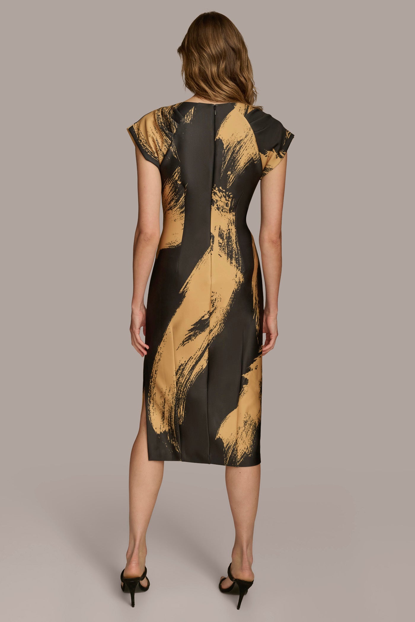 BRUSH STROKE SHEATH DRESS | View 2 | Dresses & Jumpsuits BRUSH STROKE SHEATH DRESS | View 2 | Dresses & Jumpsuits