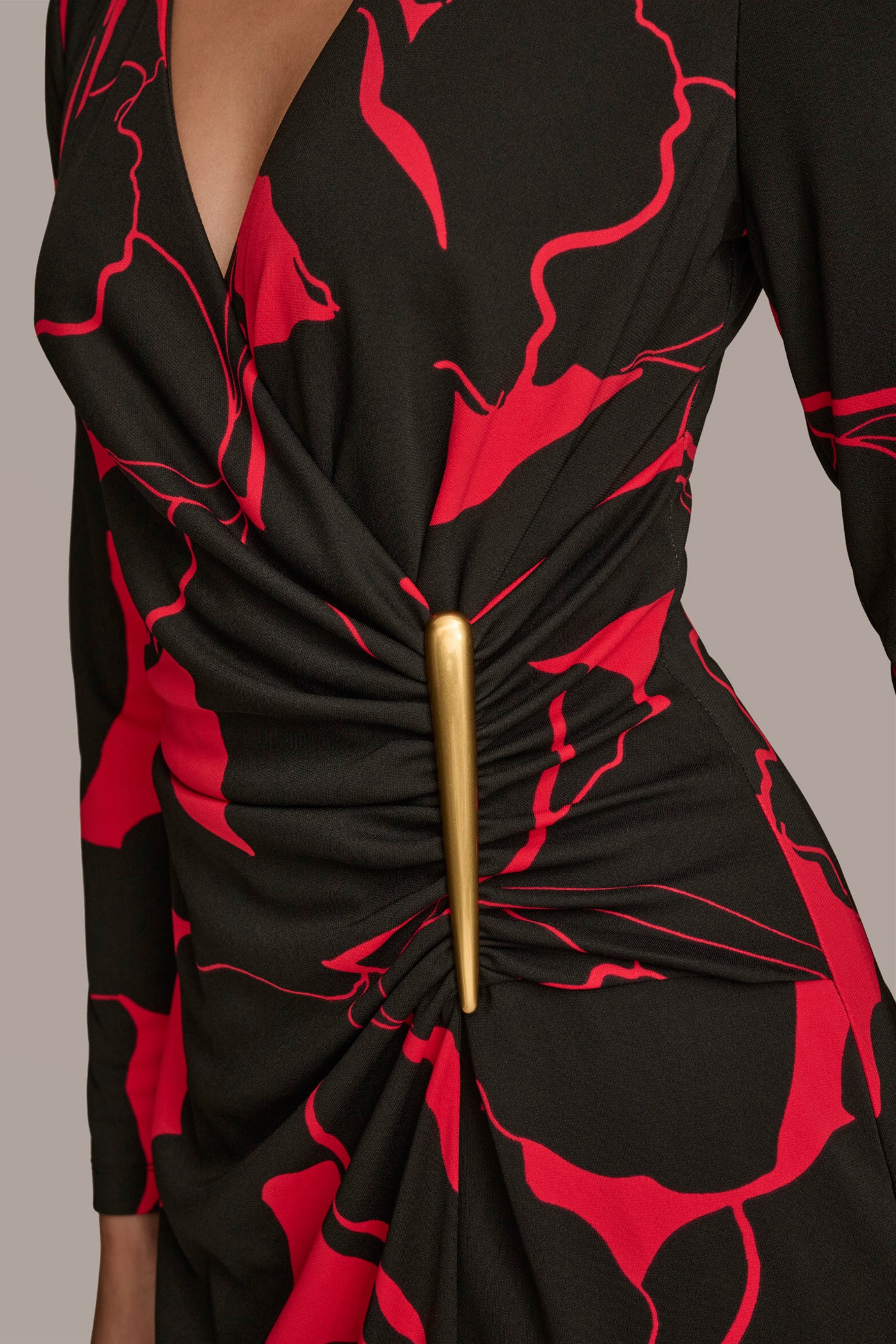 WRAP-EFFECT MIDI DRESS VIEW 5 | Office to Evening Dresses WRAP-EFFECT MIDI DRESS VIEW 5 | Office to Evening Dresses
