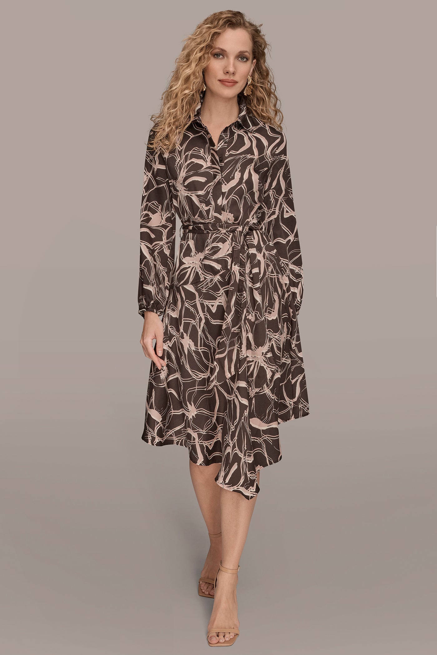 BELTED ASYMMETRIC SHIRT DRESS | View 1 | Dresses & Jumpsuits BELTED ASYMMETRIC SHIRT DRESS | View 1 | Dresses & Jumpsuits