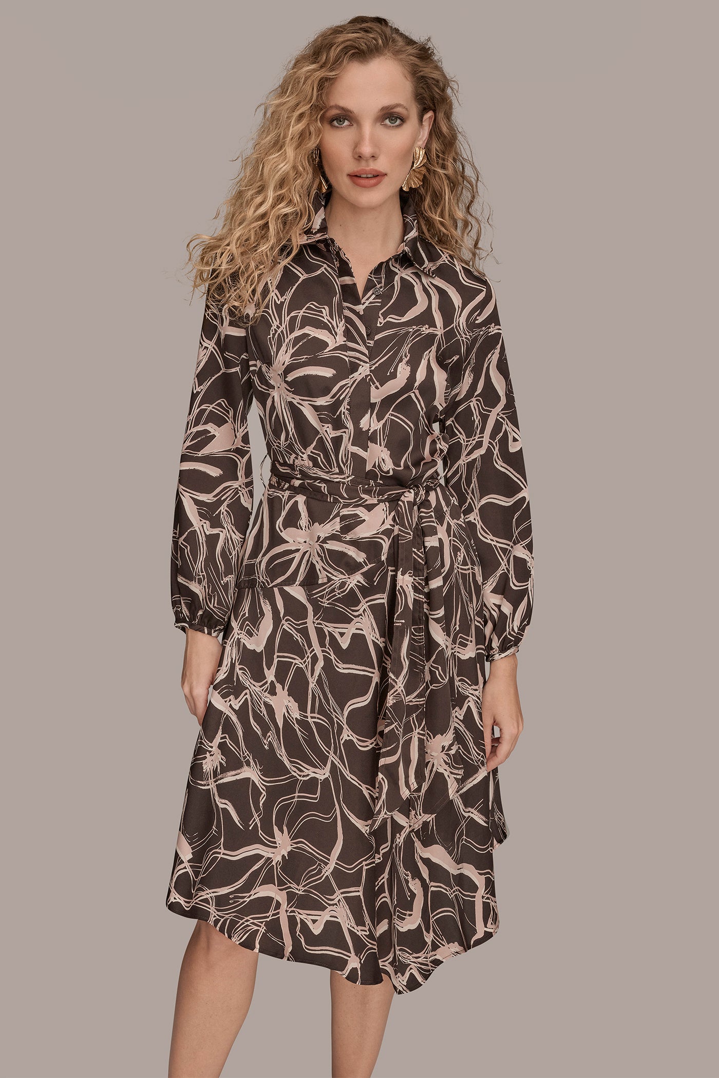 BELTED ASYMMETRIC SHIRT DRESS VIEW 4 | Dresses & Jumpsuits BELTED ASYMMETRIC SHIRT DRESS VIEW 4 | Dresses & Jumpsuits