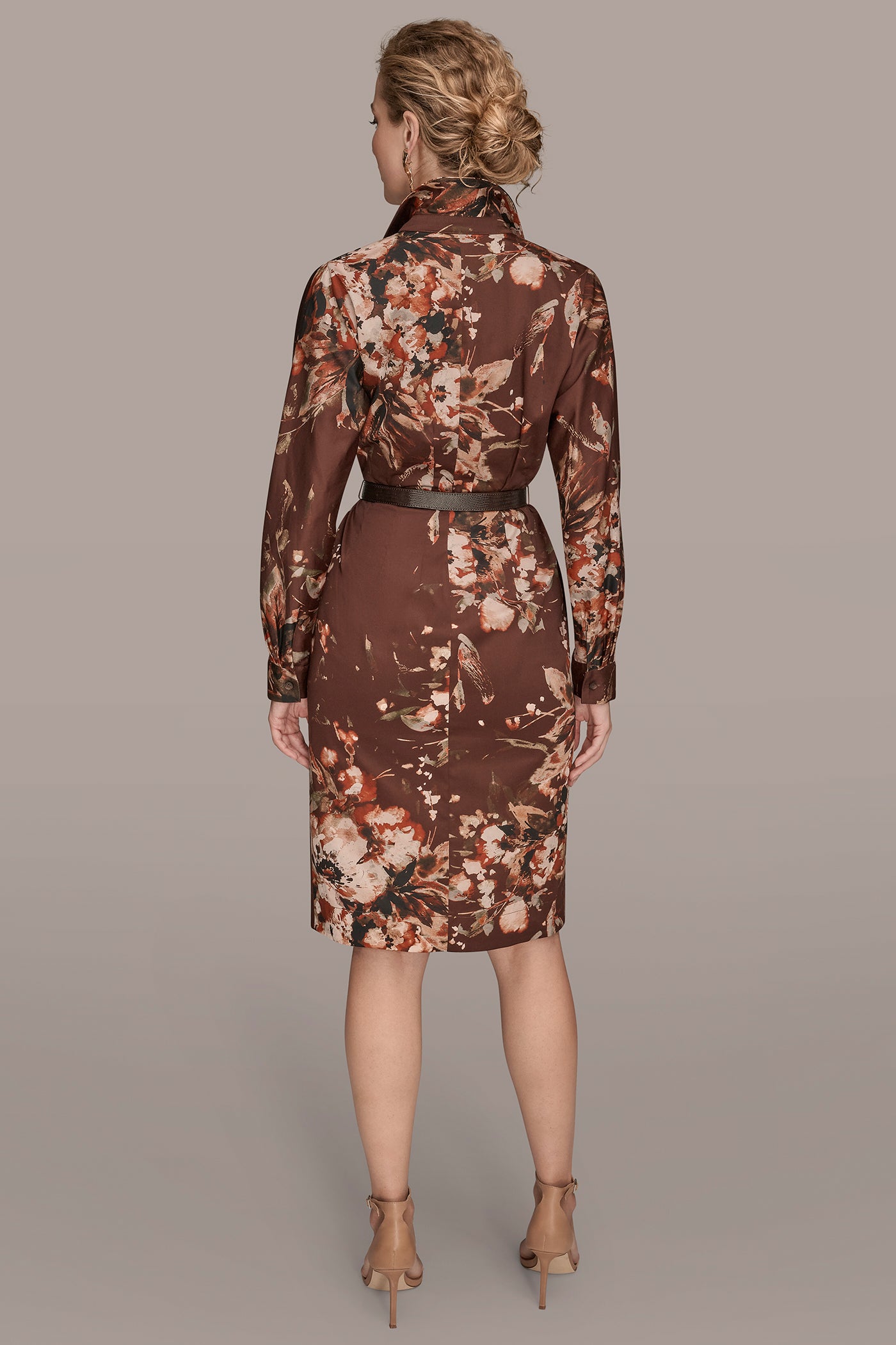 BELTED FLORAL SHIRT DRESS | View 2 | Dresses & Jumpsuits BELTED FLORAL SHIRT DRESS | View 2 | Dresses & Jumpsuits