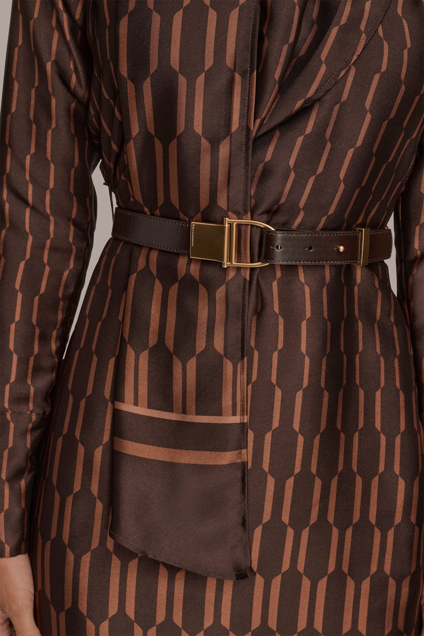 BELTED PRINTED DRAPED SHEATH VIEW 7 | Dresses & Jumpsuits BELTED PRINTED DRAPED SHEATH VIEW 7 | Dresses & Jumpsuits
