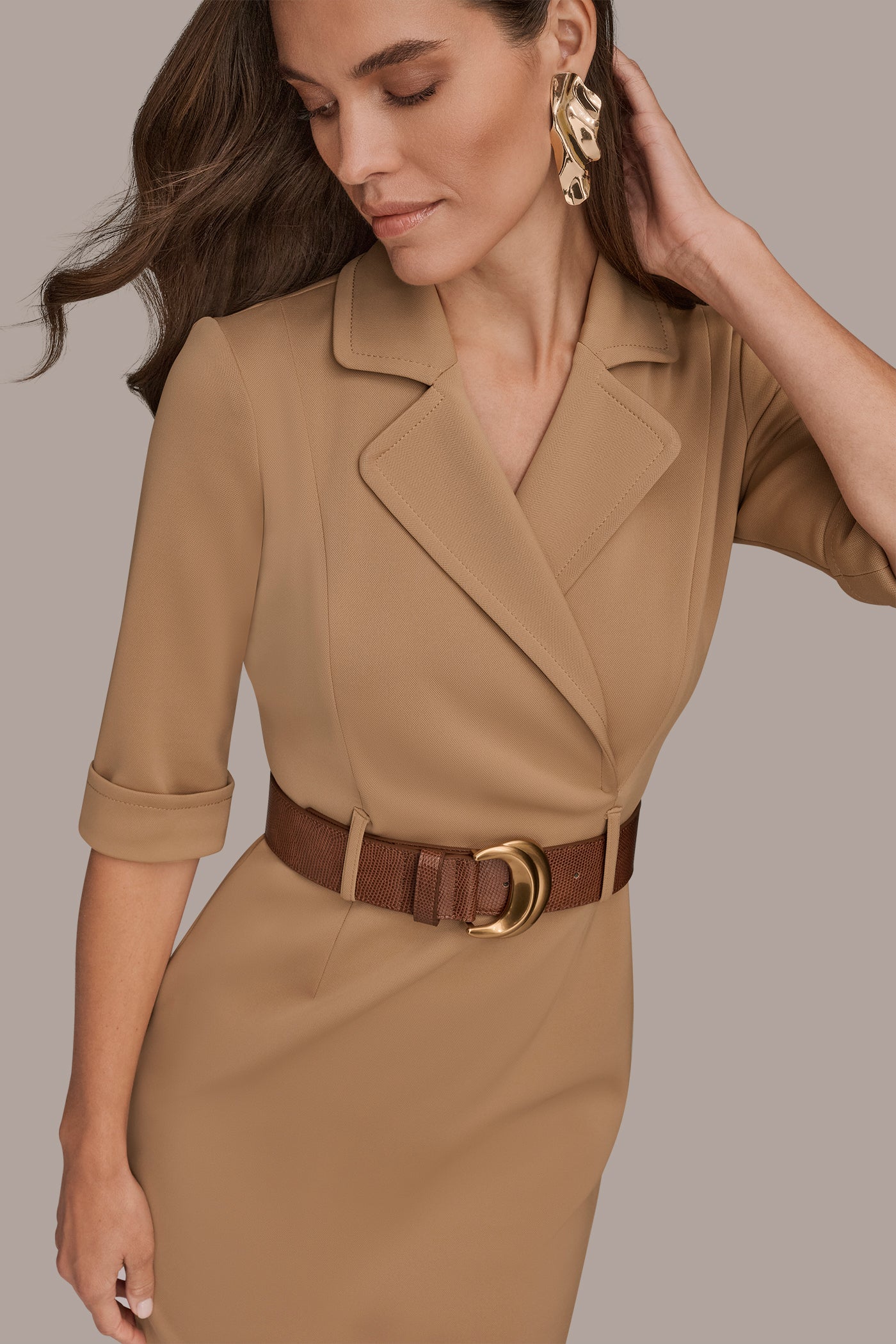 BELTED BLAZER SHEATH DRESS VIEW 6 | Fall Collection BELTED BLAZER SHEATH DRESS VIEW 6 | Fall Collection