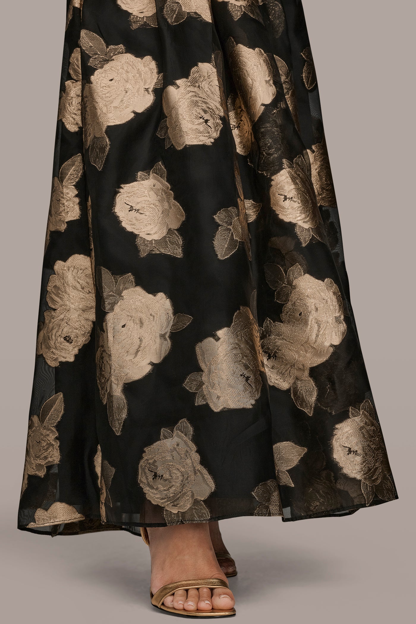 BOW-EMBELLISHED ONE-SHOULDER GOWN VIEW 5 | Black Dresses BOW-EMBELLISHED ONE-SHOULDER GOWN VIEW 5 | Black Dresses