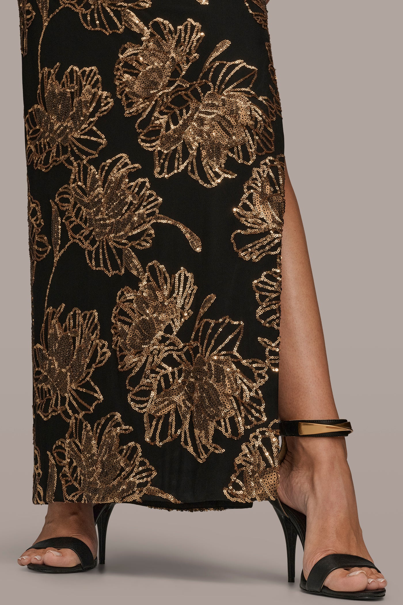SEQUIN FLORAL GOWN VIEW 6 | Fall Collection SEQUIN FLORAL GOWN VIEW 6 | Fall Collection