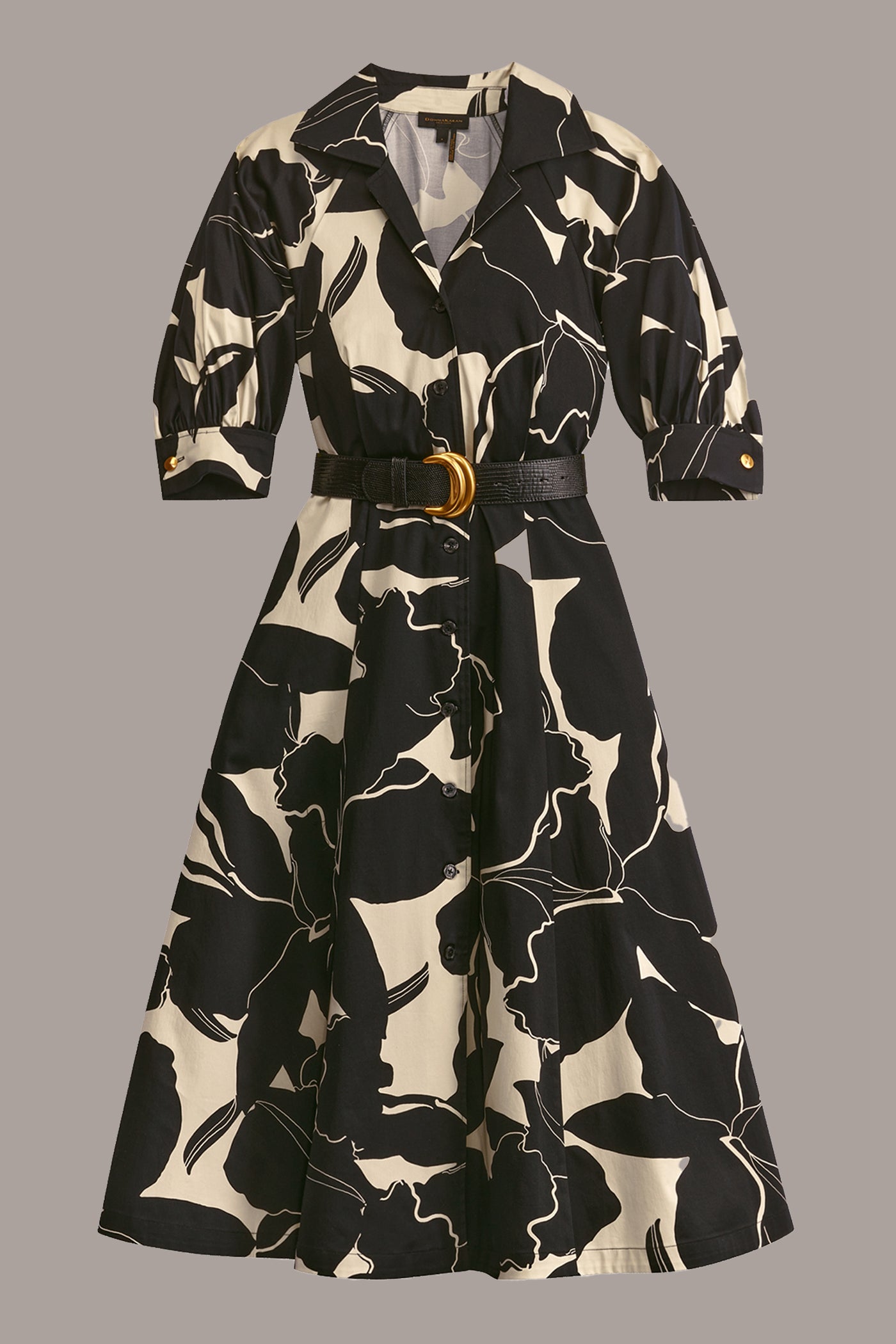 COTTON MIDI SHIRT DRESS VIEW 12 COTTON MIDI SHIRT DRESS VIEW 12