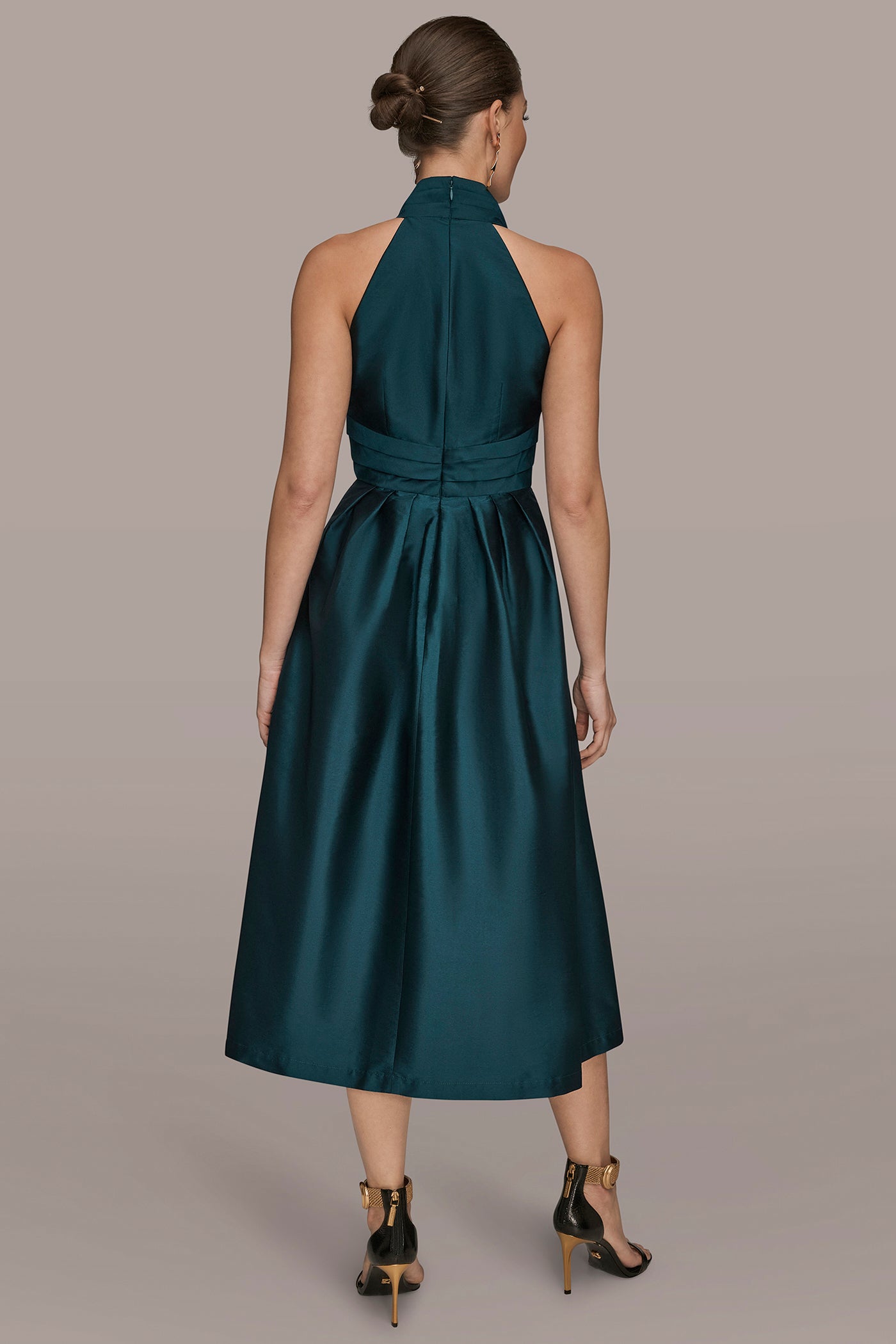 HALTER NECK A LINE COCKTAIL DRESS | View 2 | Dresses & Jumpsuits HALTER NECK A LINE COCKTAIL DRESS | View 2 | Dresses & Jumpsuits