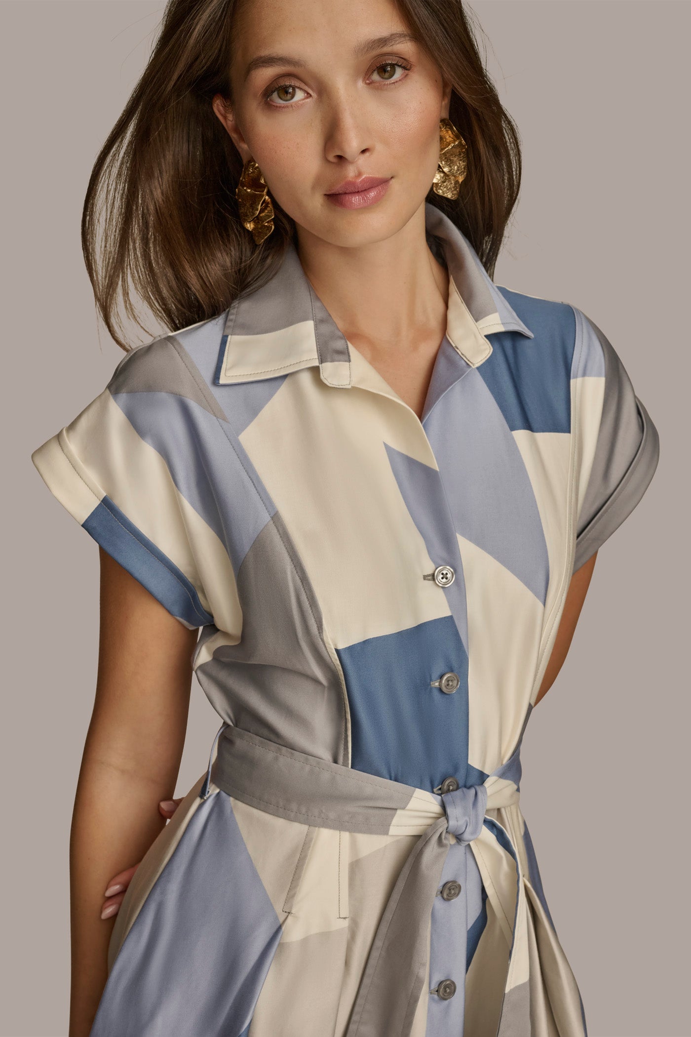 COLORBLOCK A LINE SHIRT DRESS VIEW 7 | Dresses & Jumpsuits COLORBLOCK A LINE SHIRT DRESS VIEW 7 | Dresses & Jumpsuits