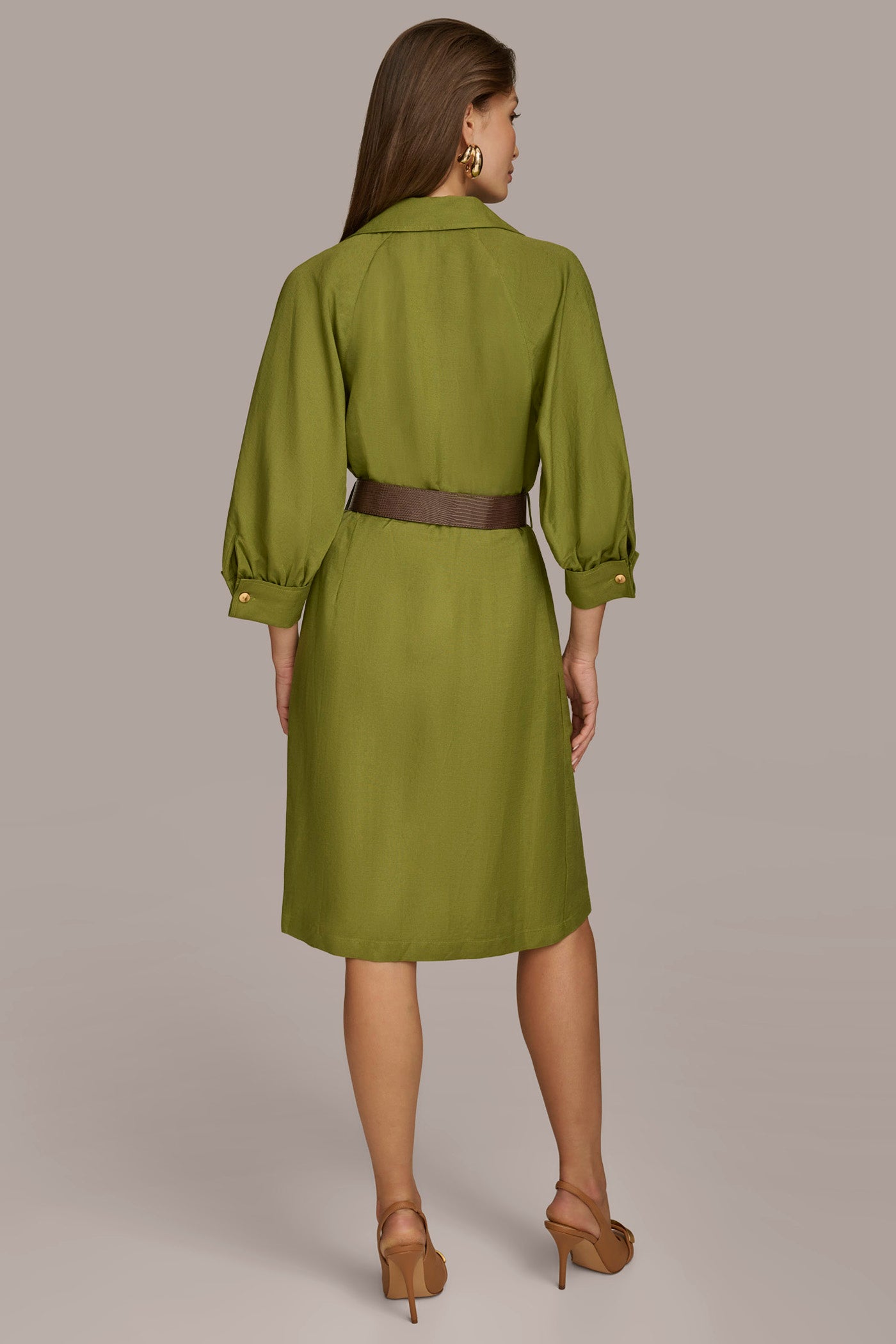 LINEN SHIRT DRESS | View 2 | Office to Evening Dresses LINEN SHIRT DRESS | View 2 | Office to Evening Dresses