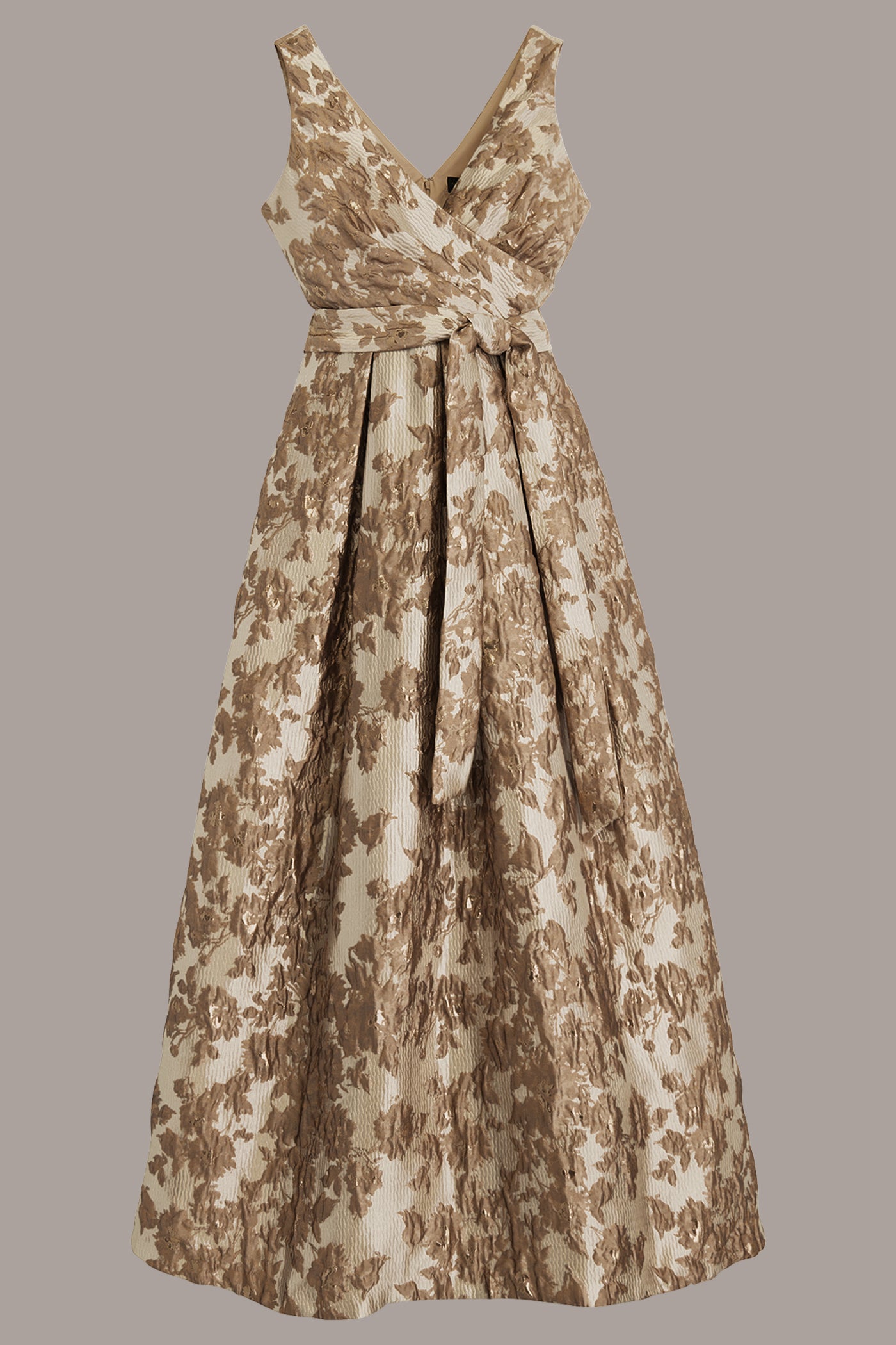 BROCADE WRAP EFFECT BALL GOWN VIEW 7 | Dresses & Jumpsuits BROCADE WRAP EFFECT BALL GOWN VIEW 7 | Dresses & Jumpsuits