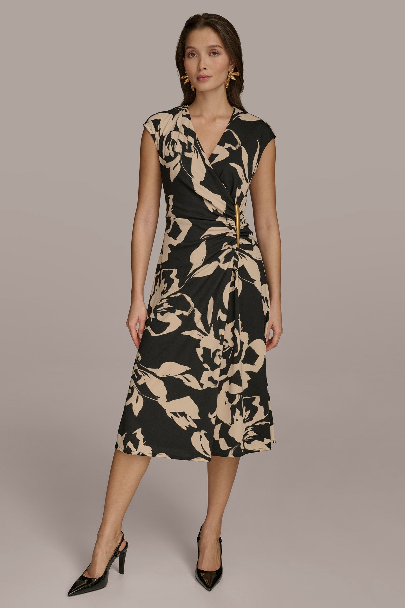 FLORAL A LINE DRESS | View 1 | Plus Size Dresses FLORAL A LINE DRESS | View 1 | Plus Size Dresses