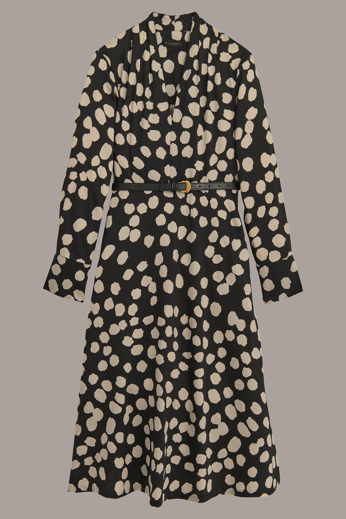 POLKA DOT A LINE MIDI DRESS VIEW 8 POLKA DOT A LINE MIDI DRESS VIEW 8