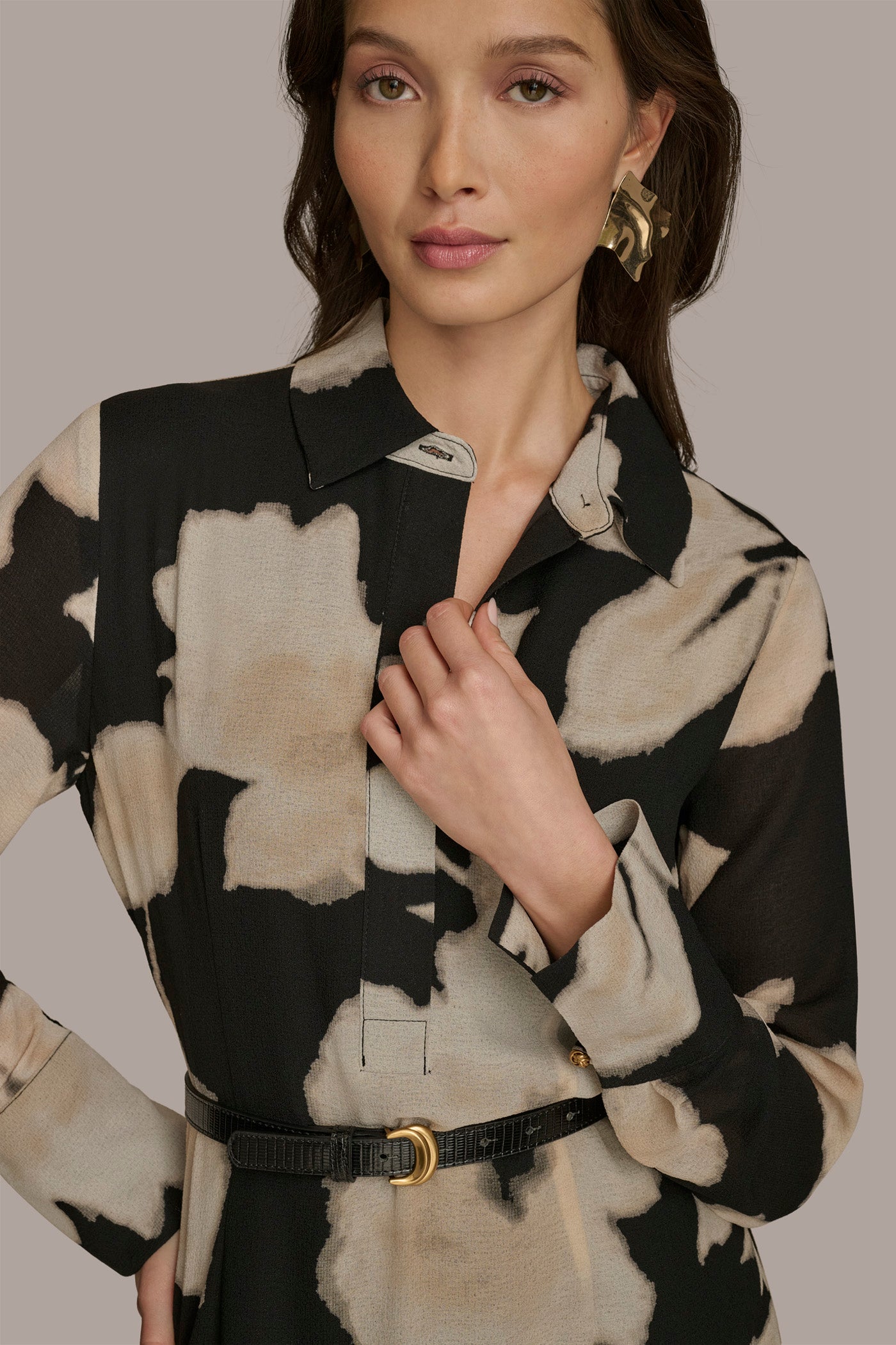 FLORAL A-LINE MIDI DRESS VIEW 7 FLORAL A-LINE MIDI DRESS VIEW 7