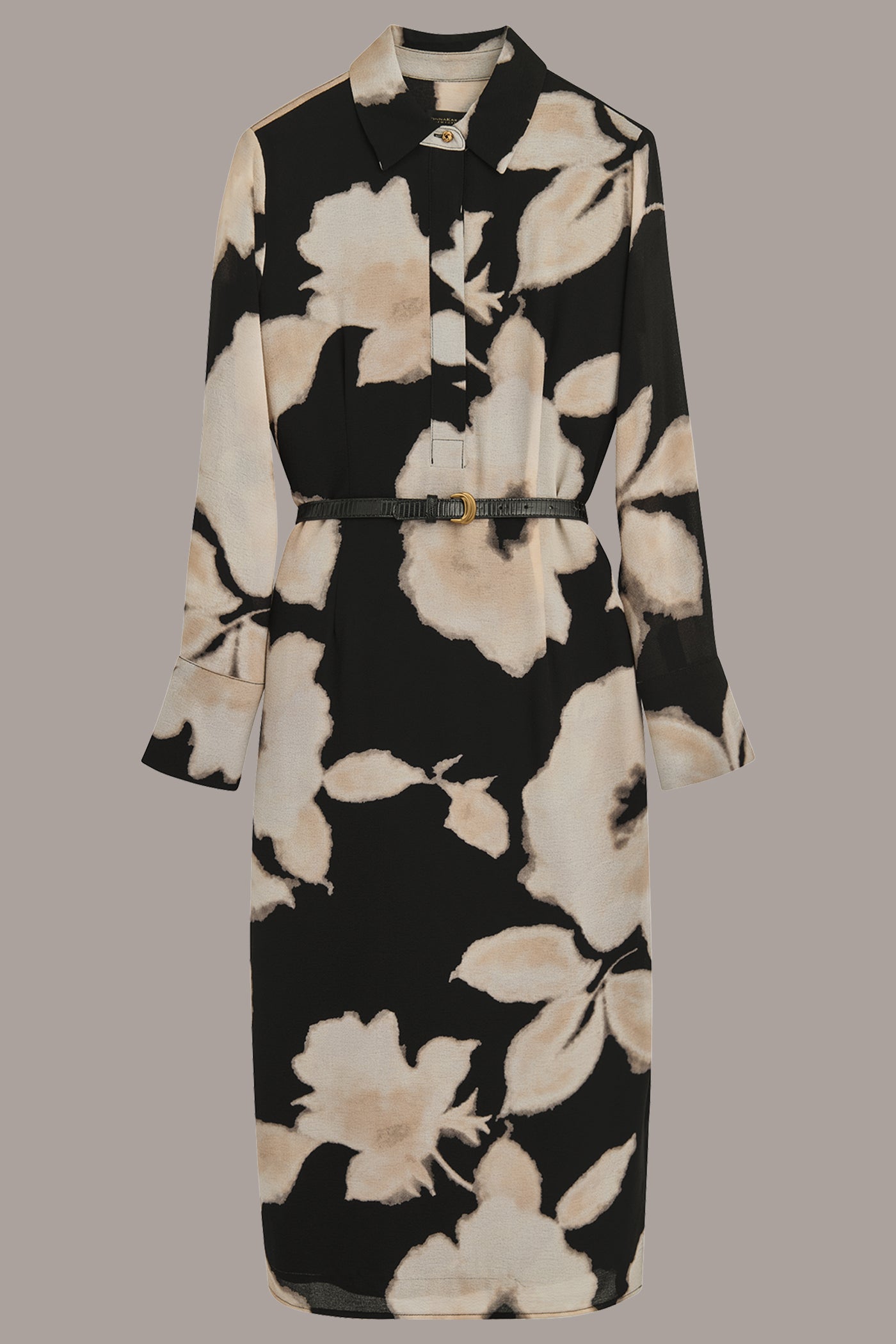FLORAL A-LINE MIDI DRESS VIEW 8 FLORAL A-LINE MIDI DRESS VIEW 8