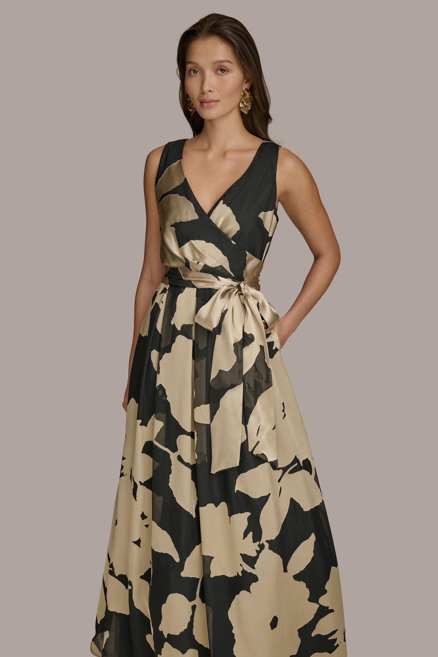 FLORAL BALL GOWN VIEW 5 FLORAL BALL GOWN VIEW 5