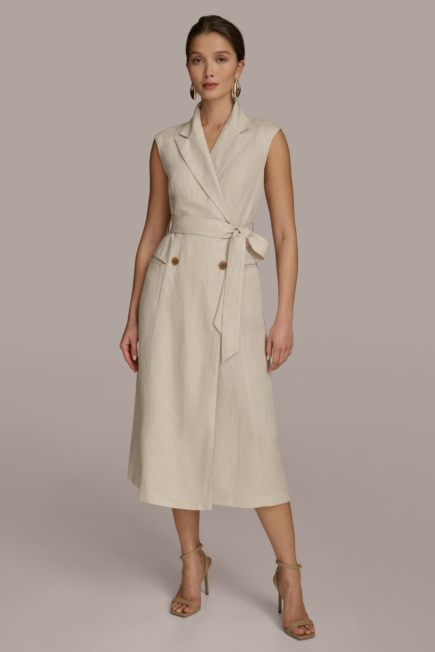 MIDI COAT DRESS VIEW 1 MIDI COAT DRESS VIEW 1