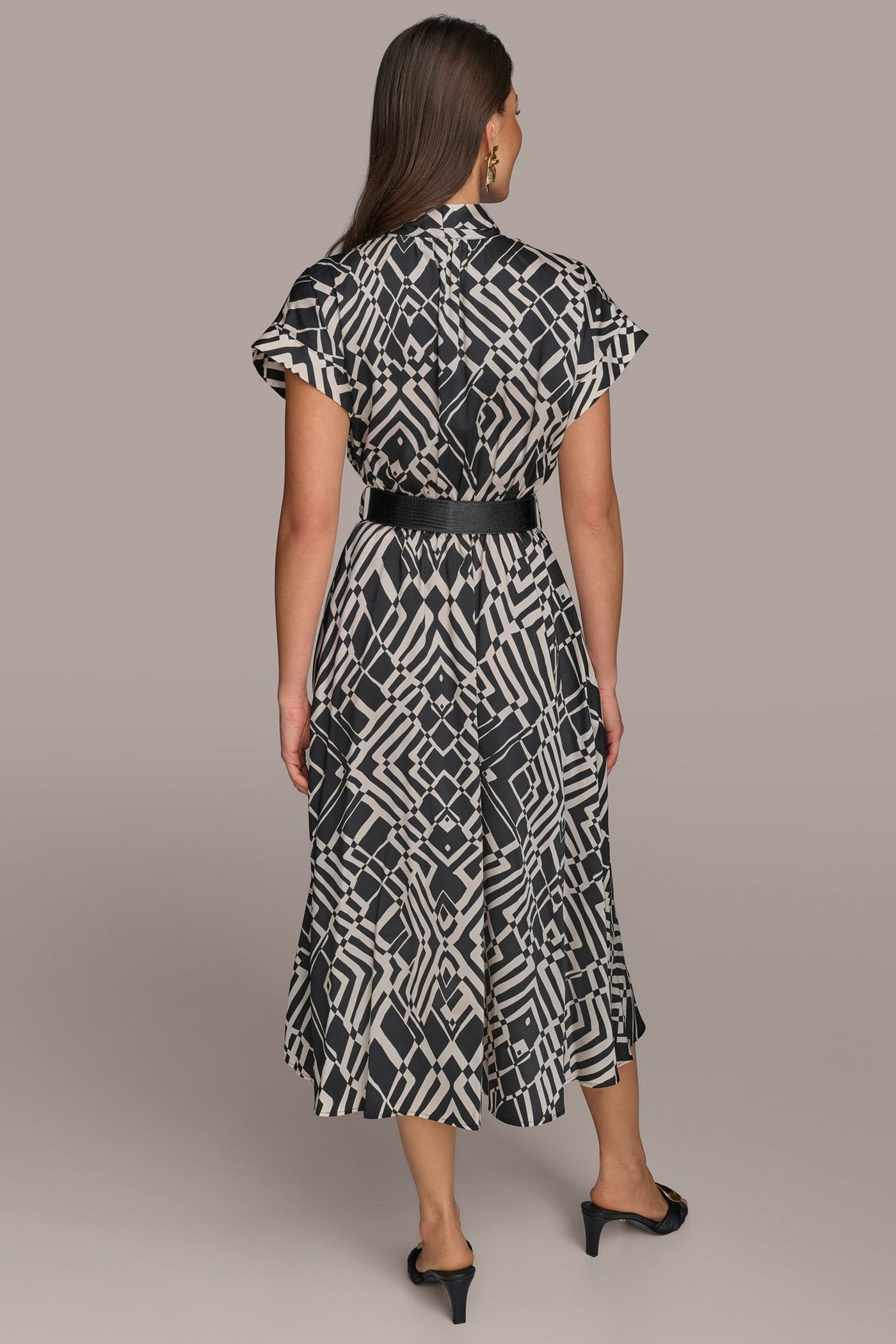 ABSTRACT MIDI SHIRT DRESS | View 2 | Plus Size Dresses ABSTRACT MIDI SHIRT DRESS | View 2 | Plus Size Dresses