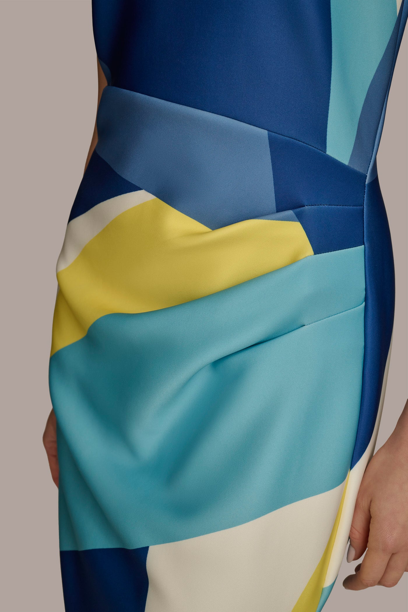 SHEATH COLORBLOCK DRESS VIEW 6 SHEATH COLORBLOCK DRESS VIEW 6