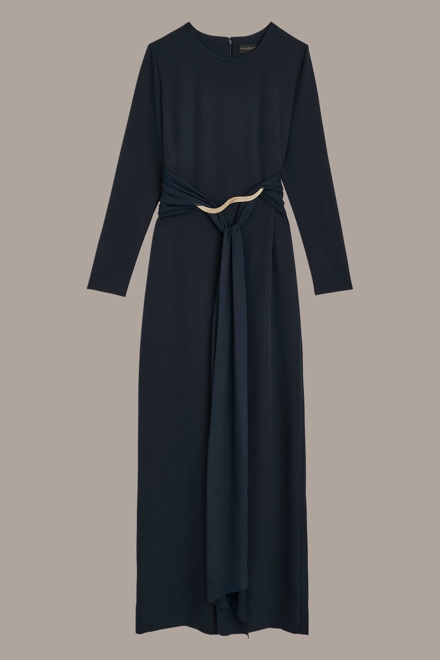 FAUX WRAP GOWN VIEW 8 FAUX WRAP GOWN VIEW 8