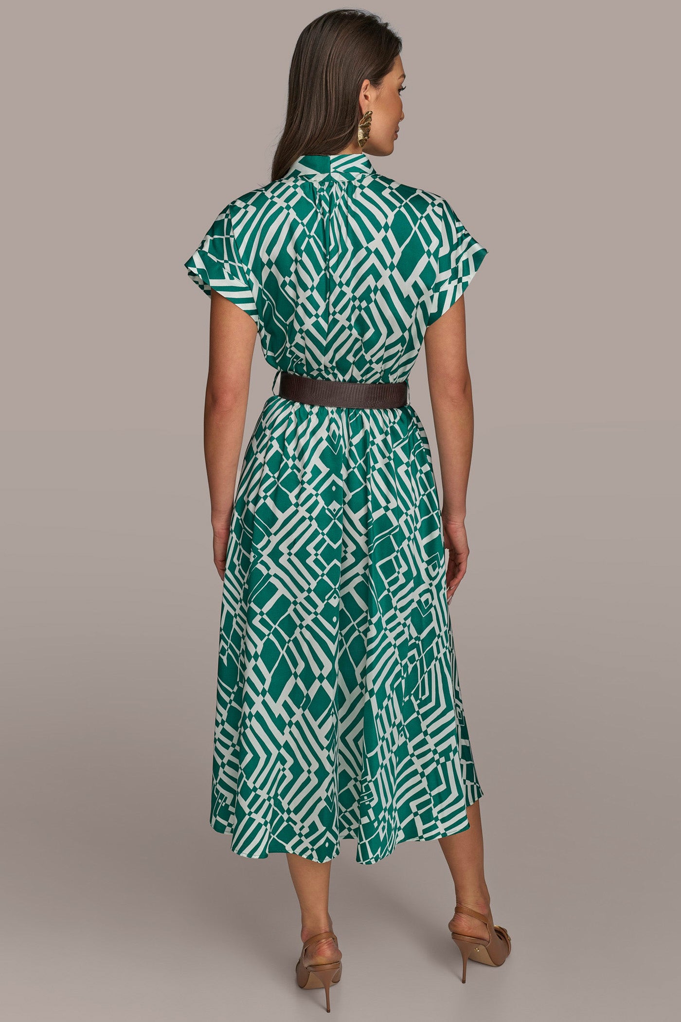 ABSTRACT MIDI SHIRT DRESS | View 2 | Plus Size Dresses ABSTRACT MIDI SHIRT DRESS | View 2 | Plus Size Dresses