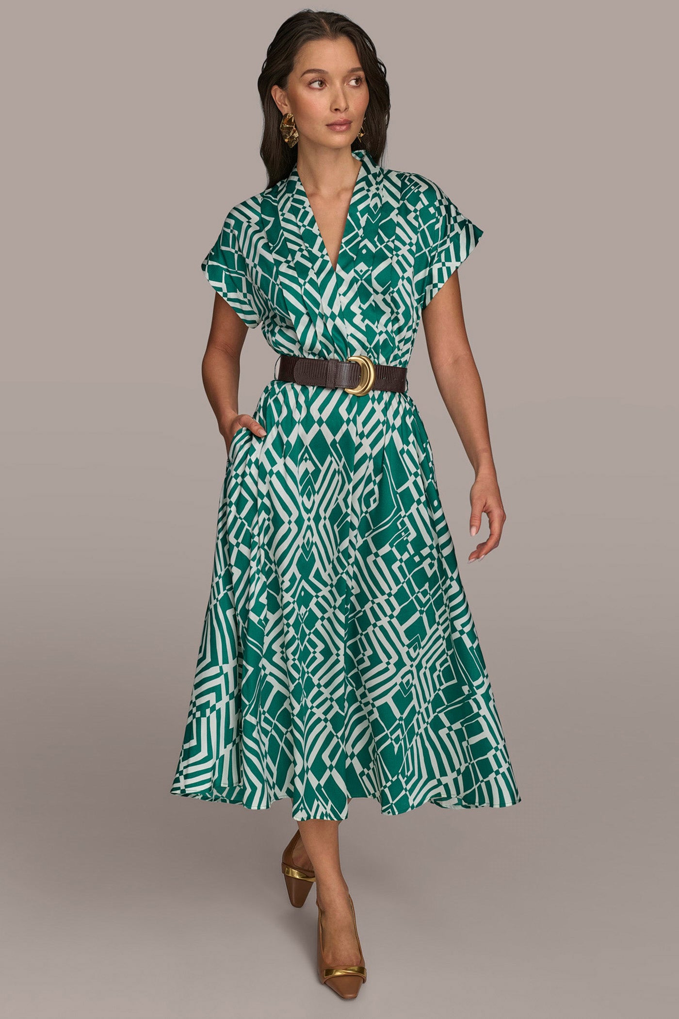 ABSTRACT MIDI SHIRT DRESS | View 1 | Plus Size Dresses ABSTRACT MIDI SHIRT DRESS | View 1 | Plus Size Dresses