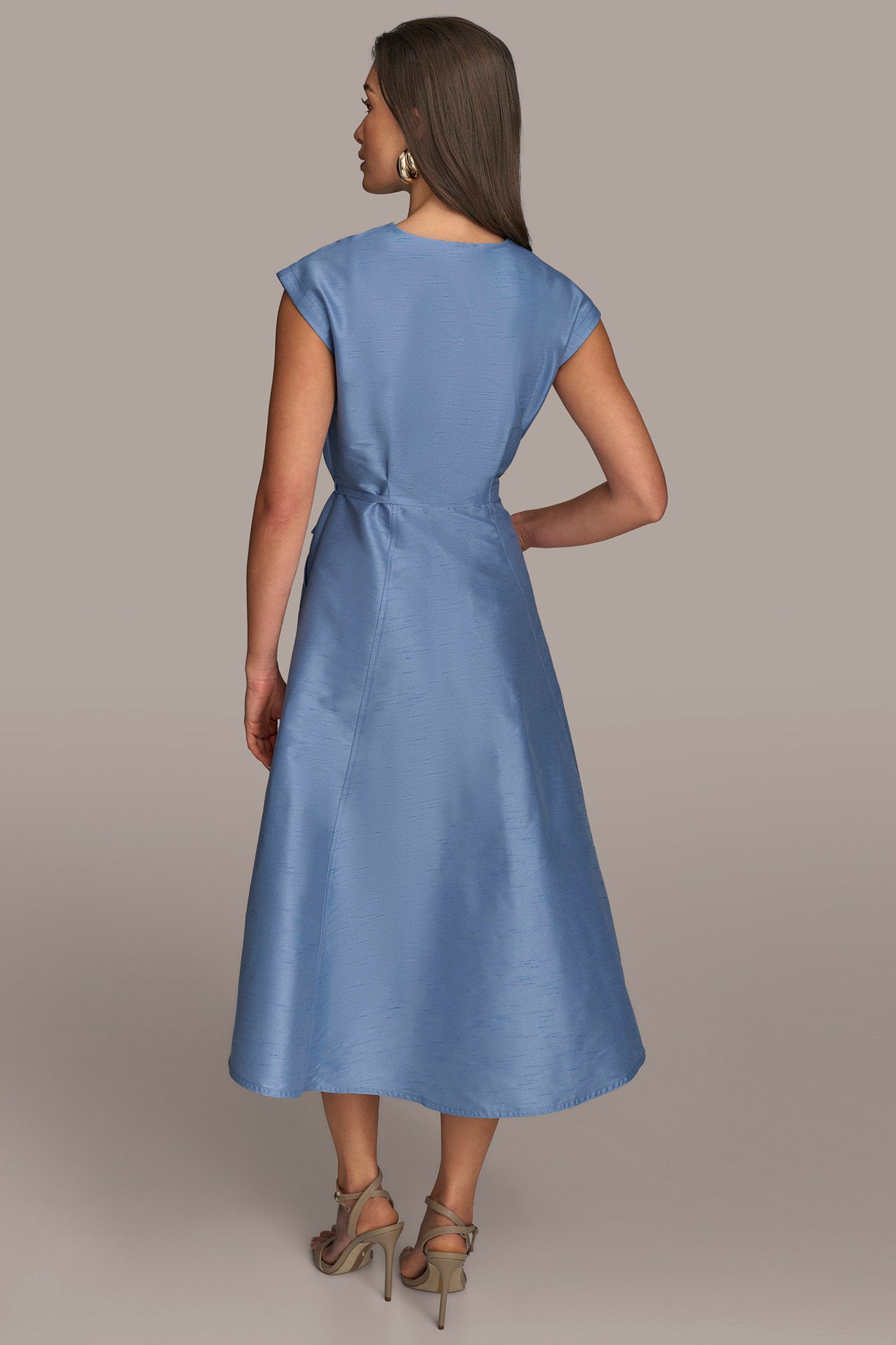 GATHERED WRAP DRESS | View 2 | Sale Dresses and Jumpsuits GATHERED WRAP DRESS | View 2 | Sale Dresses and Jumpsuits