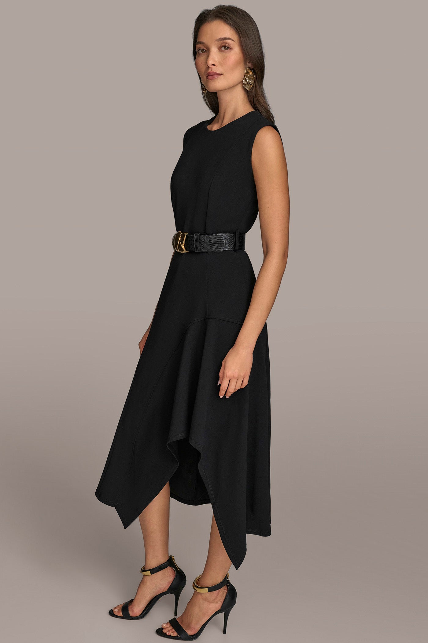 ASYMMETRICAL SKIRT A LINE DRESS VIEW 4 | Cocktail & Party ASYMMETRICAL SKIRT A LINE DRESS VIEW 4 | Cocktail & Party