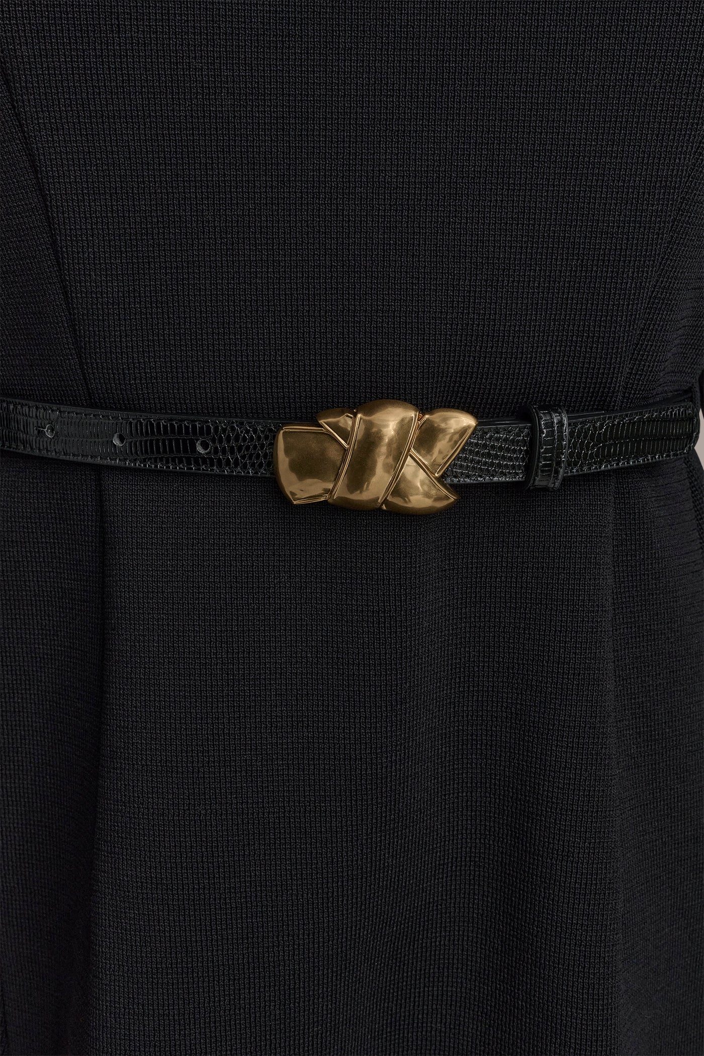 A LINE DRESS WITH BELT VIEW 5 A LINE DRESS WITH BELT VIEW 5
