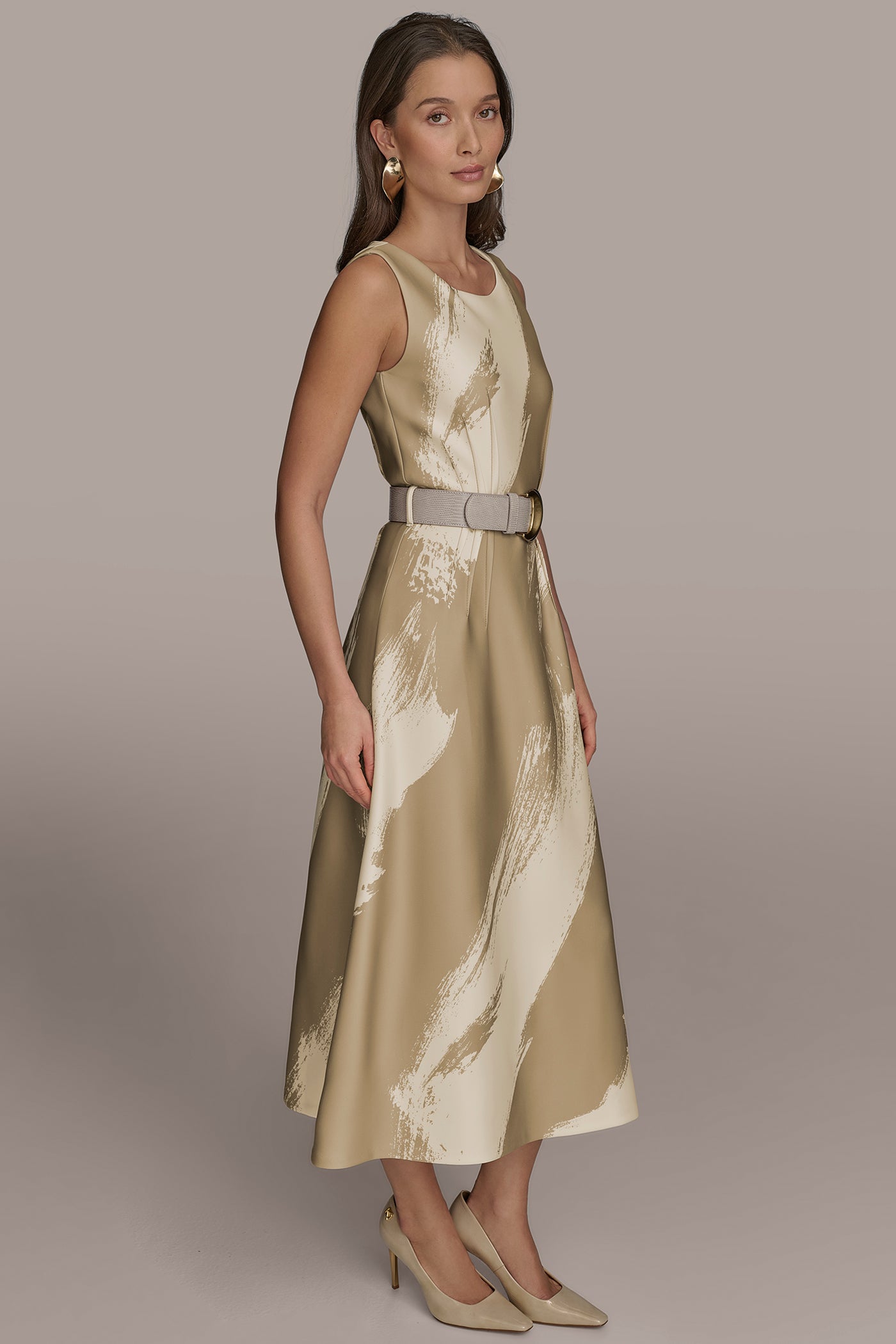 FIT AND FLARE MIDI DRESS VIEW 4 | SALE FIT AND FLARE MIDI DRESS VIEW 4 | SALE
