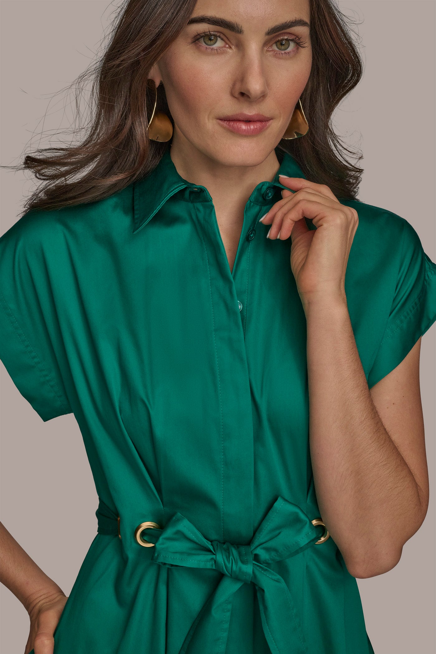 COTTON A LINE MIDI DRESS VIEW 5 | SALE COTTON A LINE MIDI DRESS VIEW 5 | SALE