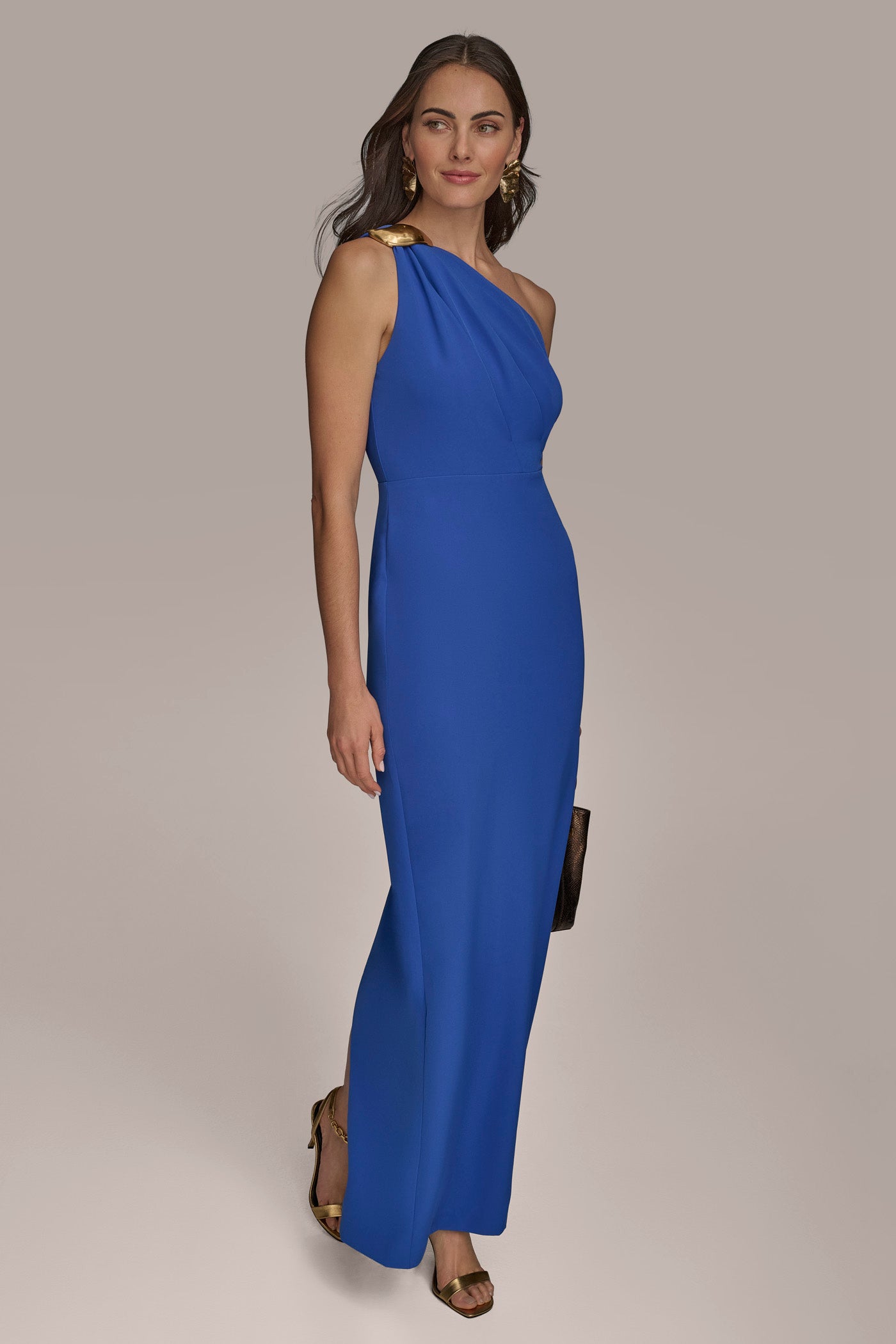 ONE SHOULDER GOWN VIEW 4 | SALE ONE SHOULDER GOWN VIEW 4 | SALE