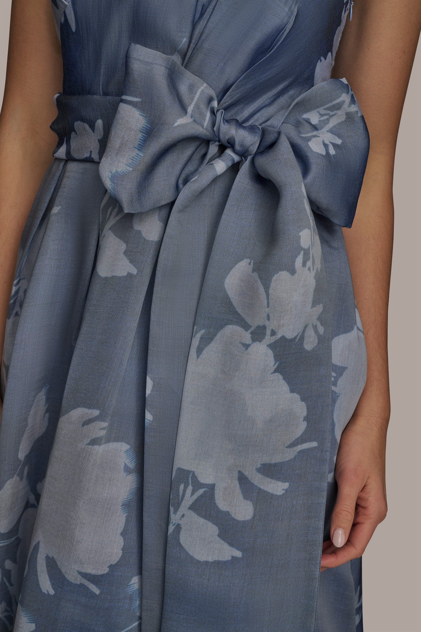 STRAPLESS FLORAL BALL GOWN VIEW 6 STRAPLESS FLORAL BALL GOWN VIEW 6