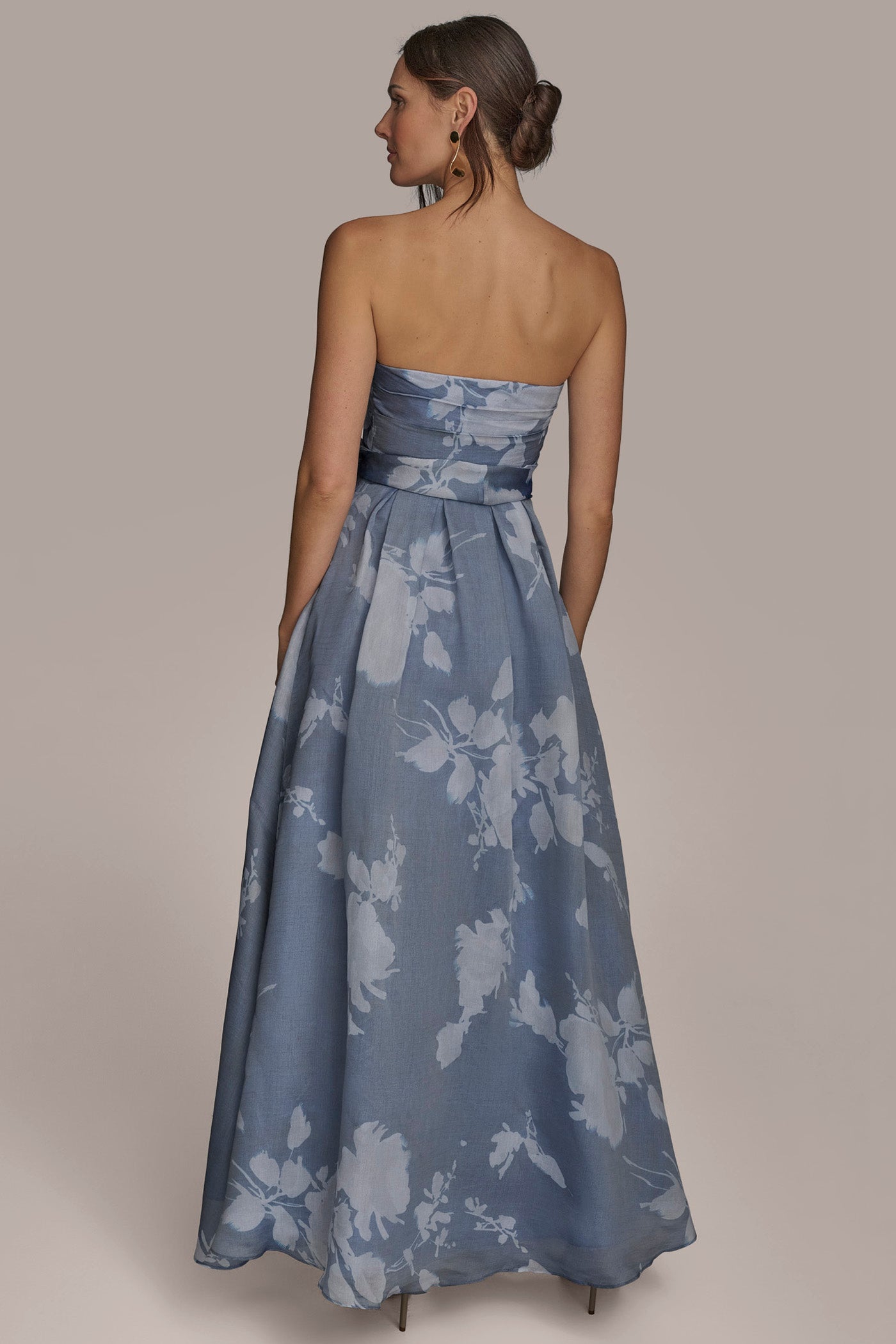 STRAPLESS FLORAL BALL GOWN | View 2 | Ball Gowns STRAPLESS FLORAL BALL GOWN | View 2 | Ball Gowns