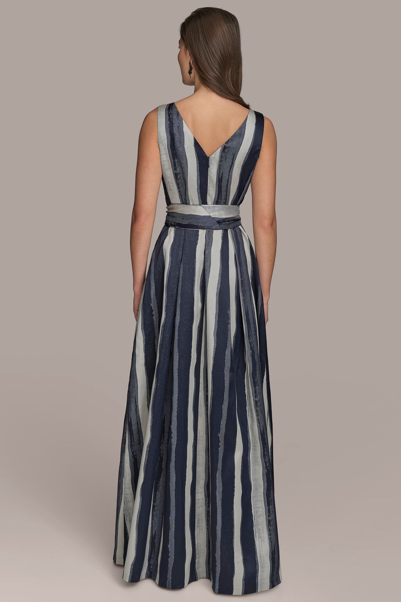 STRIPED WRAP BALL GOWN | View 2 | Ball Gowns STRIPED WRAP BALL GOWN | View 2 | Ball Gowns