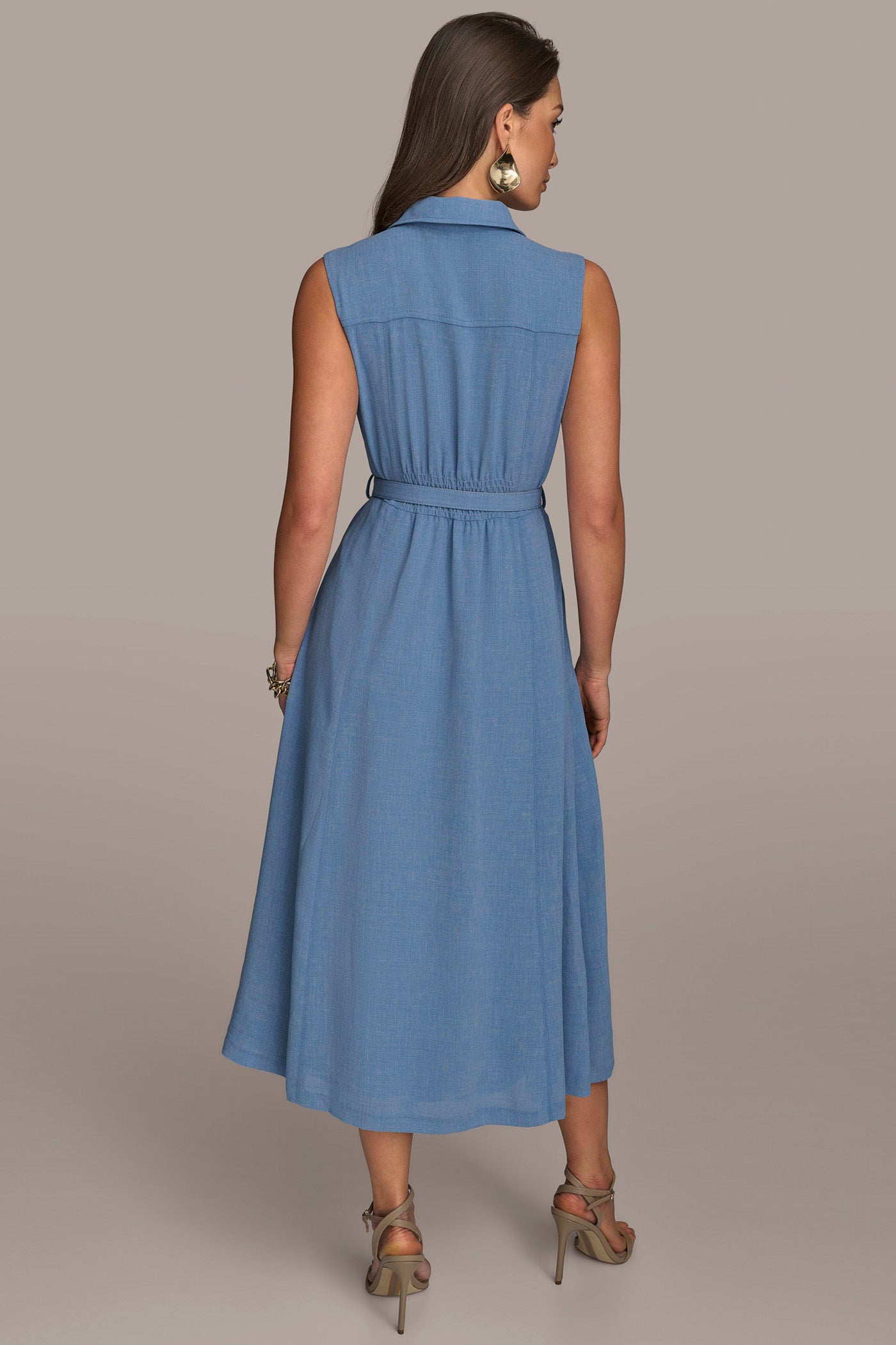 A LINE MIDI SHIRT DRESS | View 2 | SALE A LINE MIDI SHIRT DRESS | View 2 | SALE