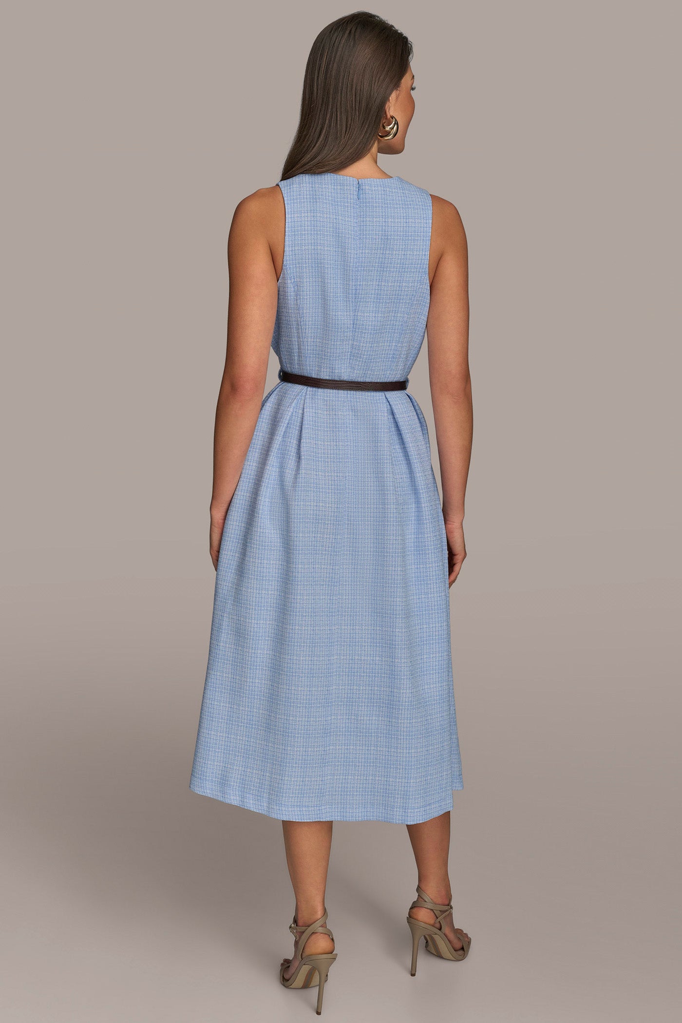 SLEEVELESS FIT AND FLARE DRESS | View 2 | Essential Dresses SLEEVELESS FIT AND FLARE DRESS | View 2 | Essential Dresses